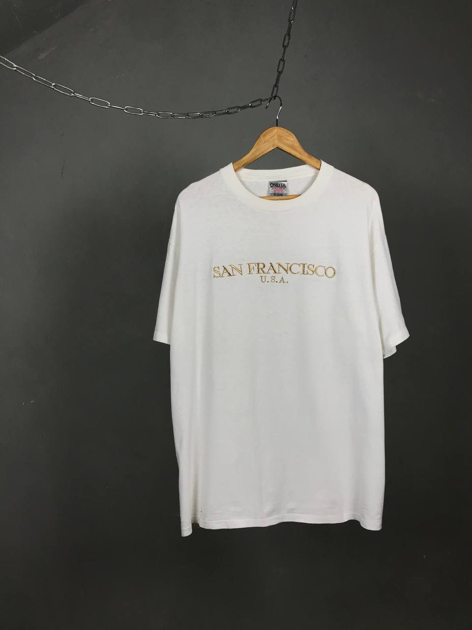 Vintage San Francisco USA American vintage made in USA tee Size US XL / EU 56 / 4 - 1 Thumbnail