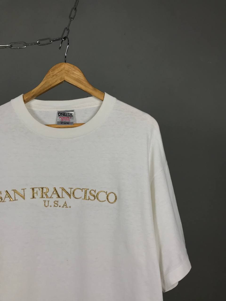 Vintage San Francisco USA American vintage made in USA tee Size US XL / EU 56 / 4 - 2 Thumbnail