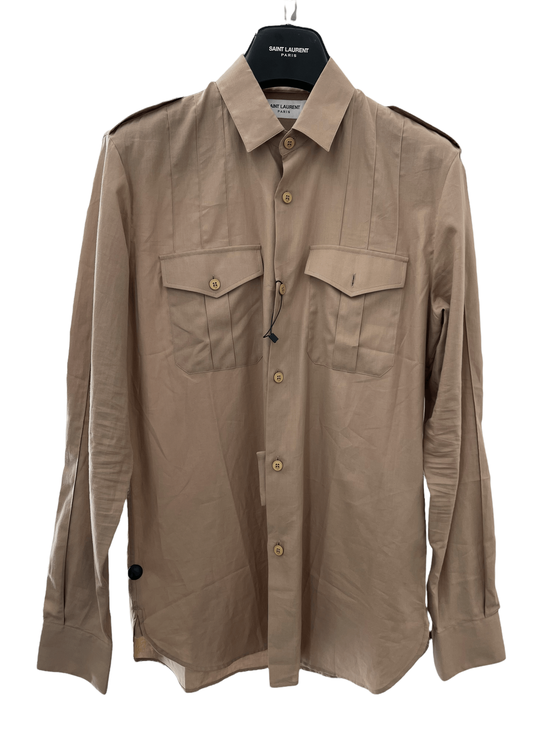 Saint Laurent Paris Saint Laurent Paris Pleated shirt | Grailed