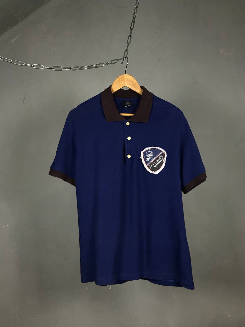 Designer × Just Cavalli Just Cavalli luxury streetwear polo tee Size US L / EU 52-54 / 3 - 1 Thumbnail