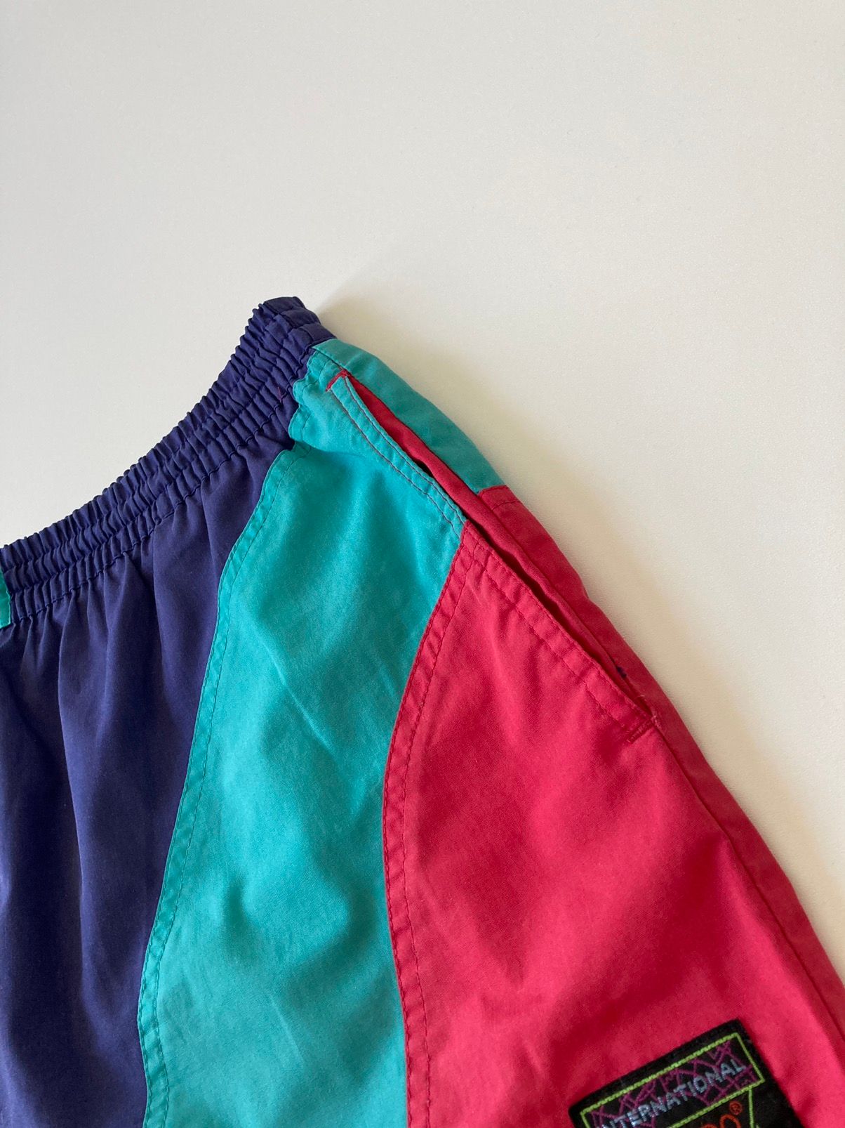 Vintage colorful shorts Speedo Vintage 90’s L Size US 34 / EU 50 - 4 Thumbnail