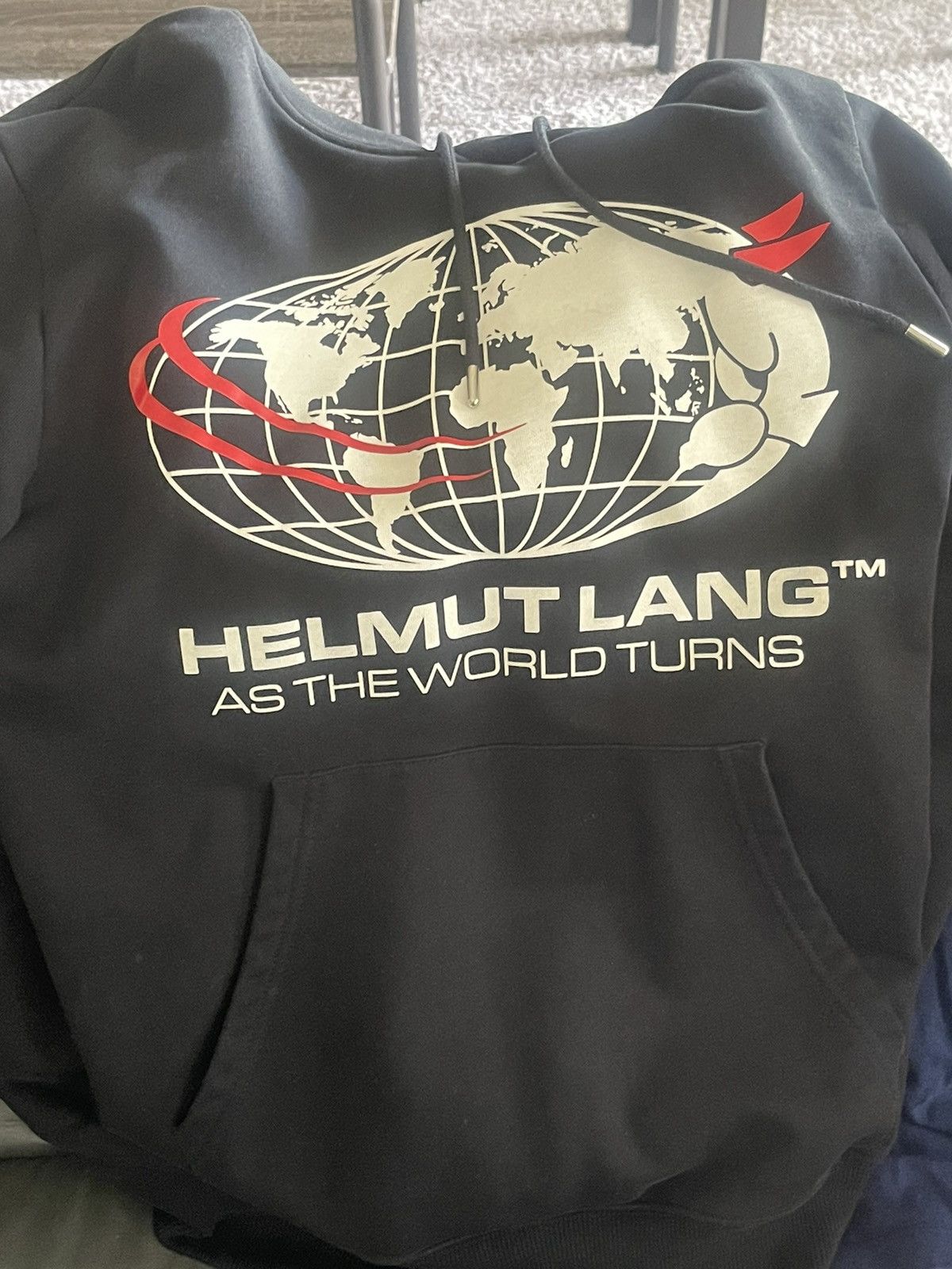 Helmut lang as the world turns hoodie hot sale