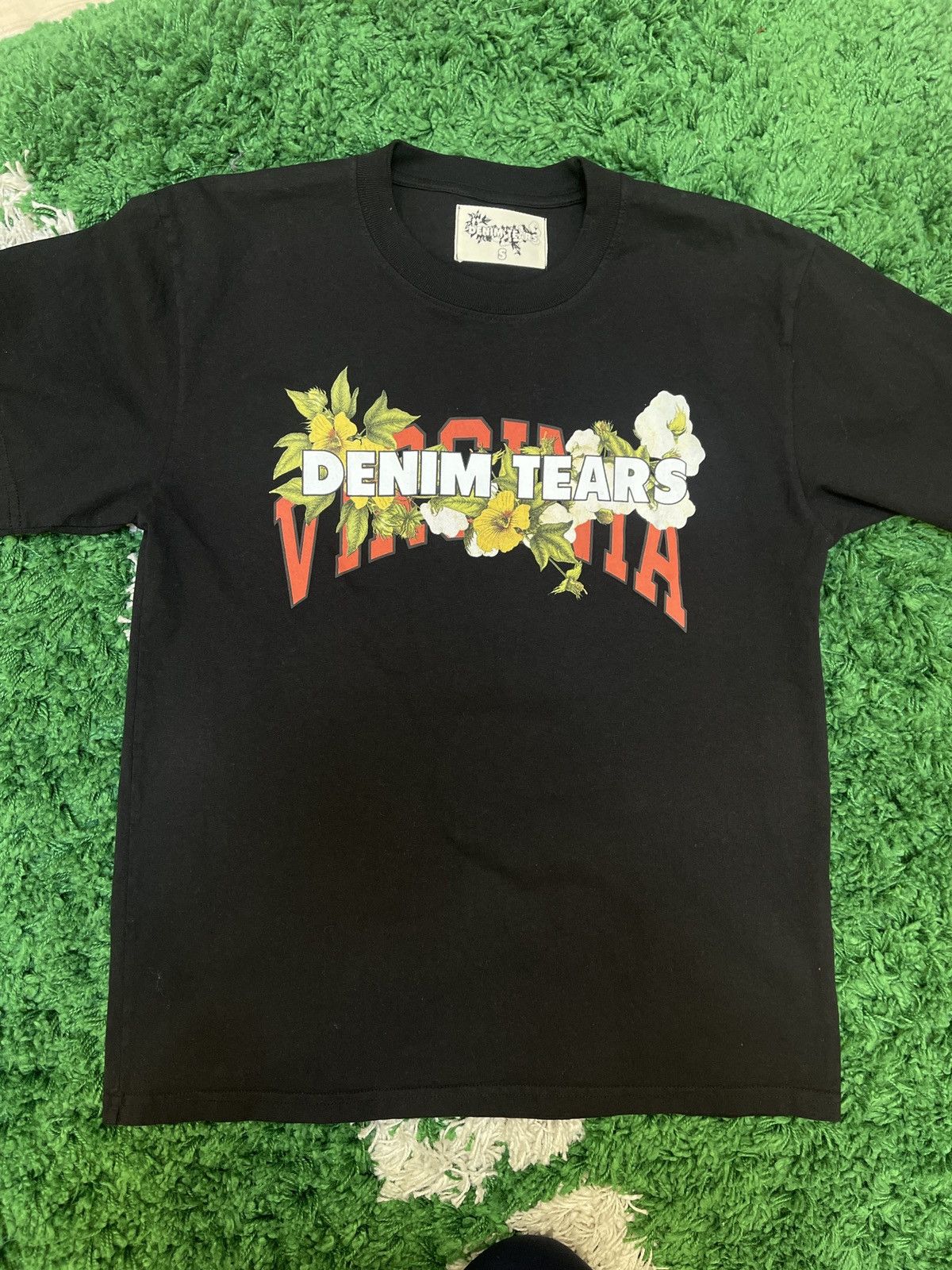 DENIM TEARS Denim Tears Virginia Short Sleeve Tee | Grailed