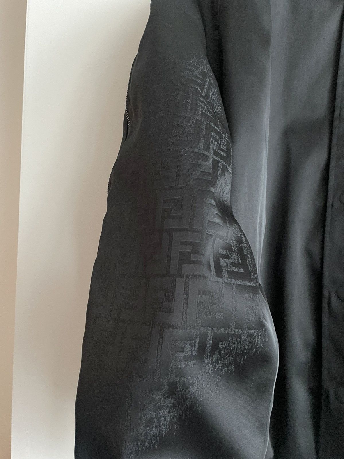 Fendi Super Runway $3,500 NEW Limited Edition Faded FF Logo Bomber Size US XXL / EU 58 / 5 - 3 Thumbnail