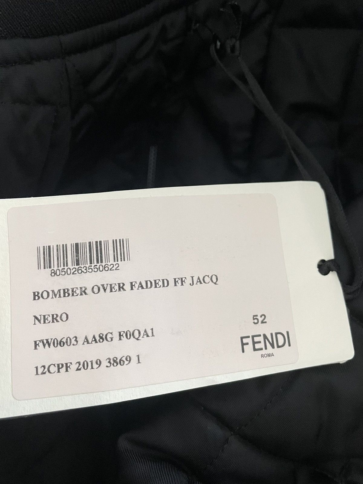 Fendi Super Runway $3,500 NEW Limited Edition Faded FF Logo Bomber Size US XXL / EU 58 / 5 - 5 Thumbnail