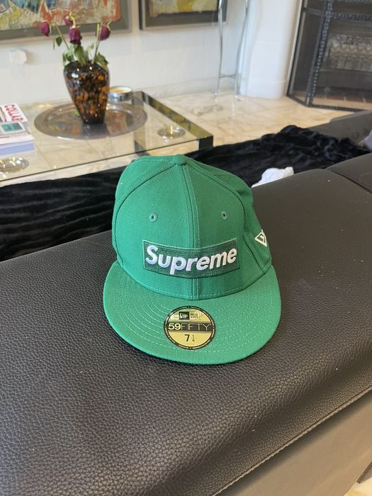 Supreme Supreme x Playboy x New Era Box Green Logo Hat | Grailed