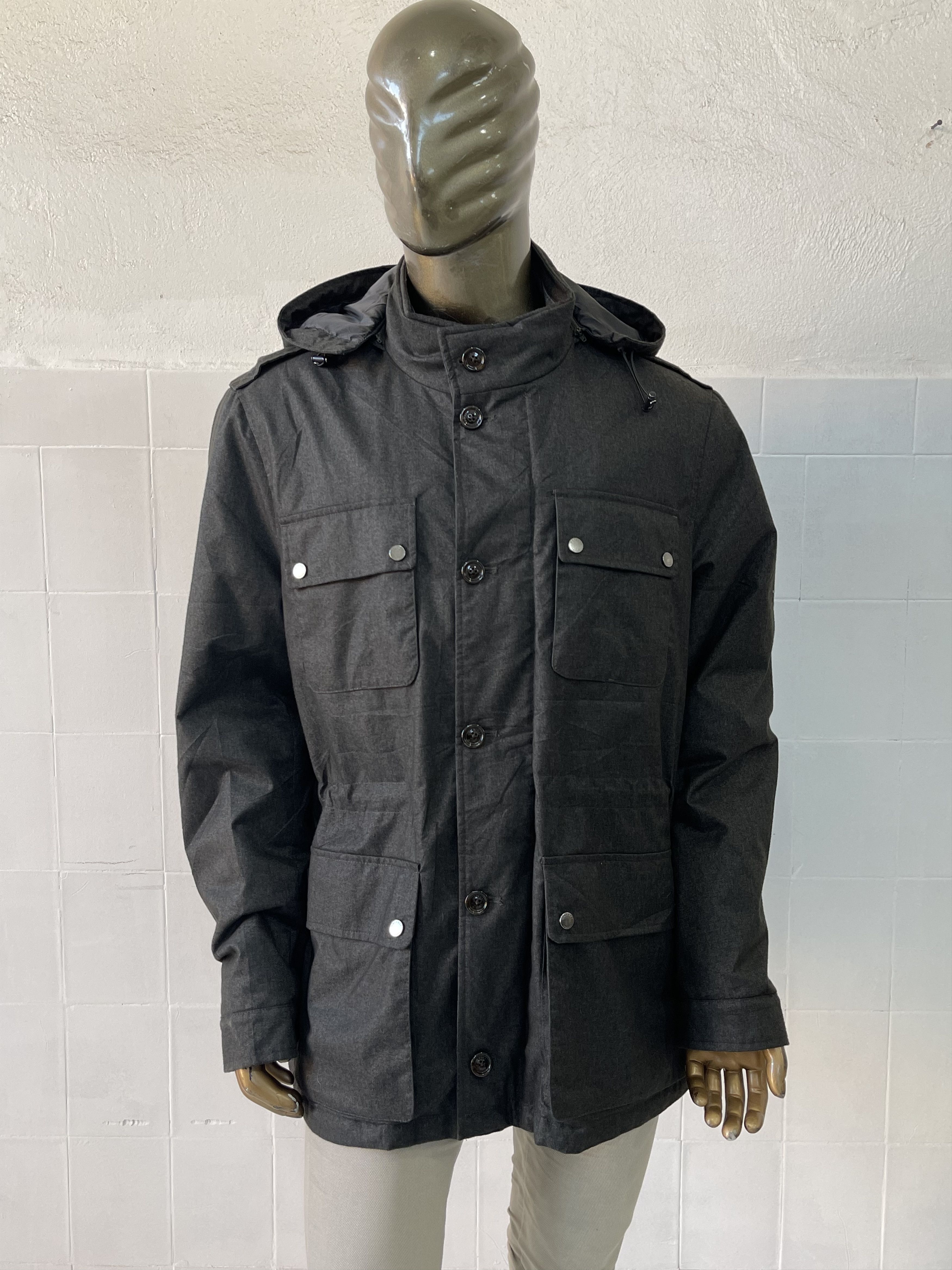 Hackett Hackett london parka hooded jacket puffer military Size US XXL / EU 58 / 5 - 4 Thumbnail