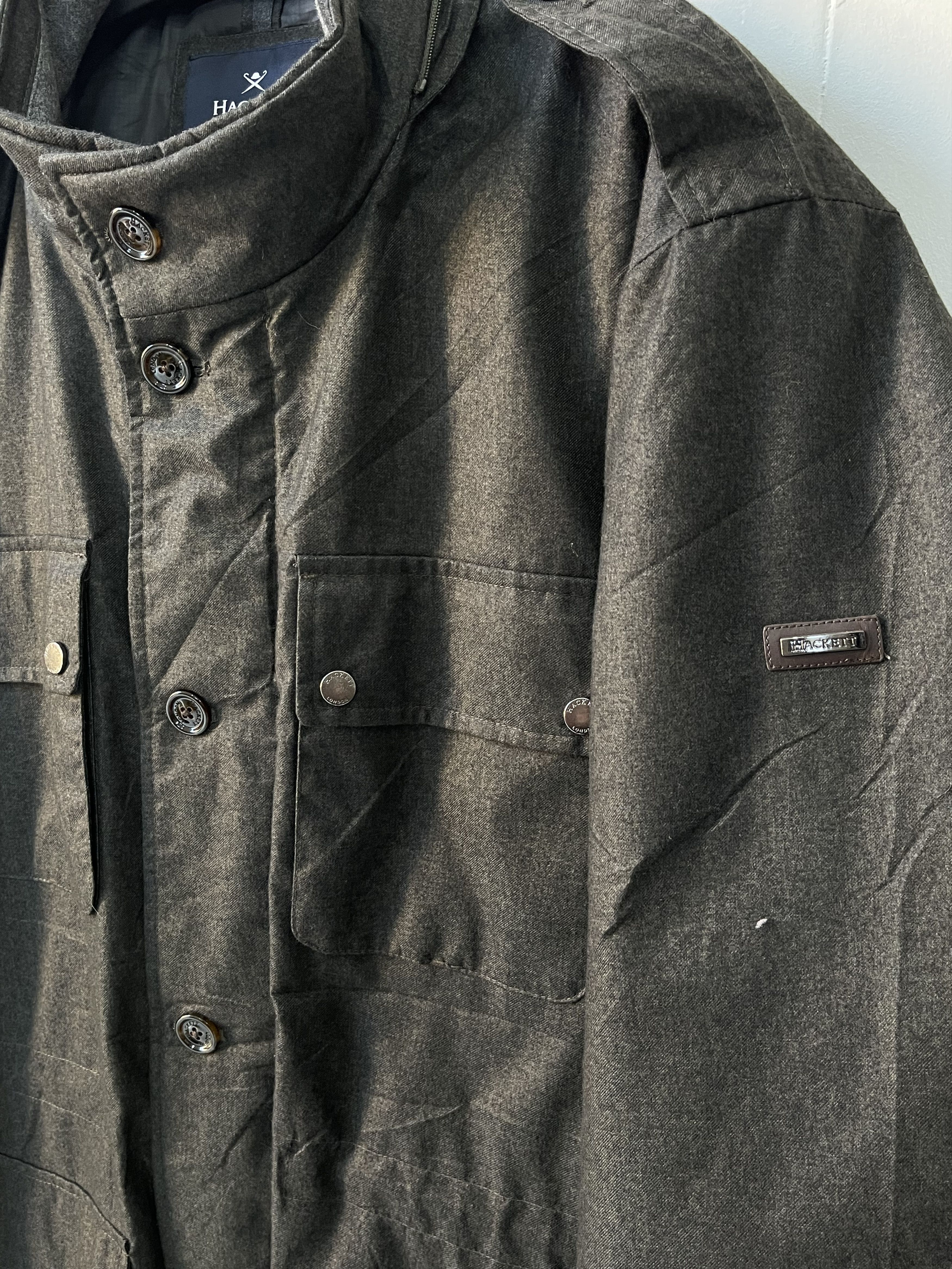 Hackett Hackett london parka hooded jacket puffer military Size US XXL / EU 58 / 5 - 13 Thumbnail