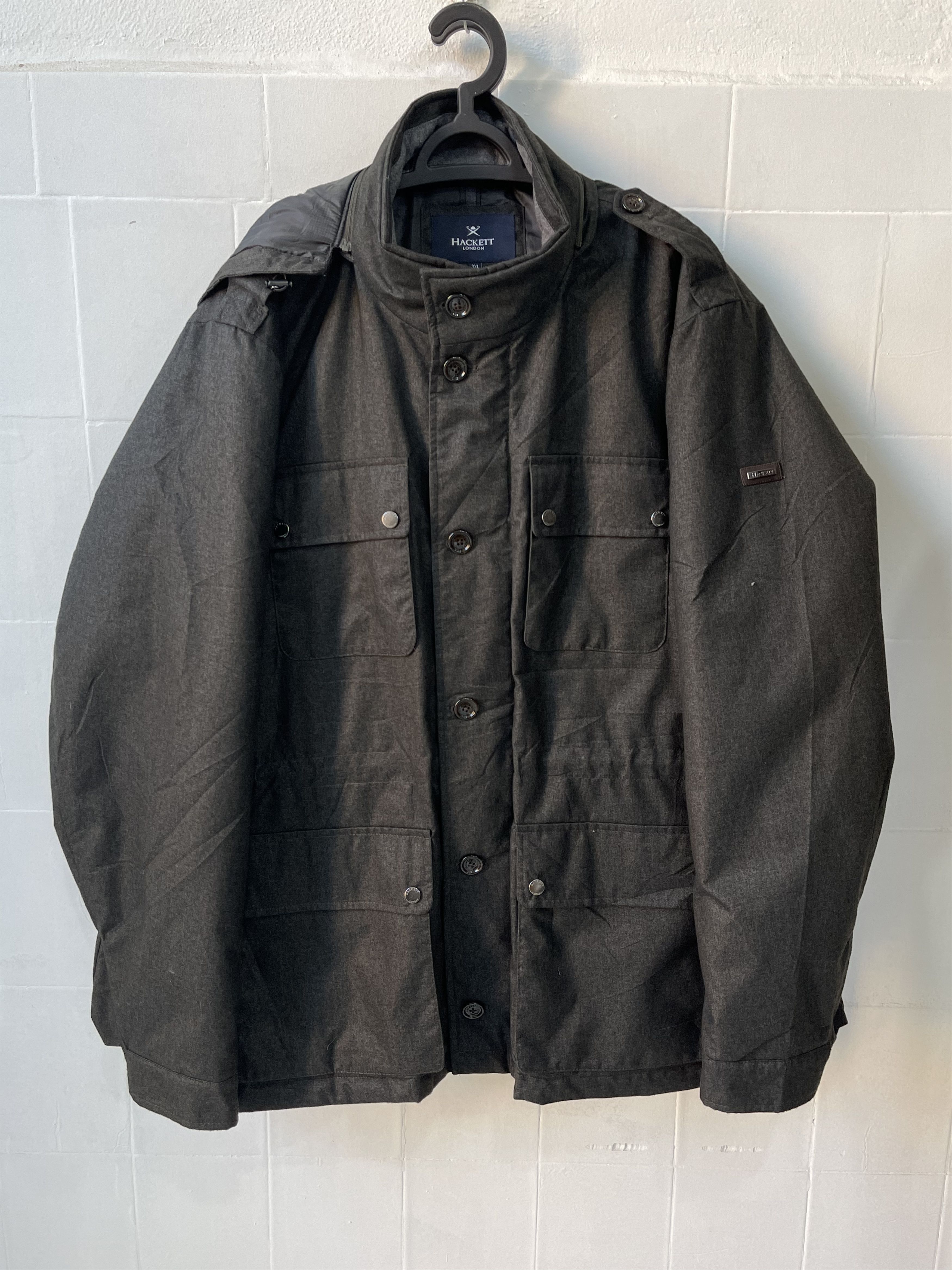 Hackett Hackett london parka hooded jacket puffer military Size US XXL / EU 58 / 5 - 1 Thumbnail