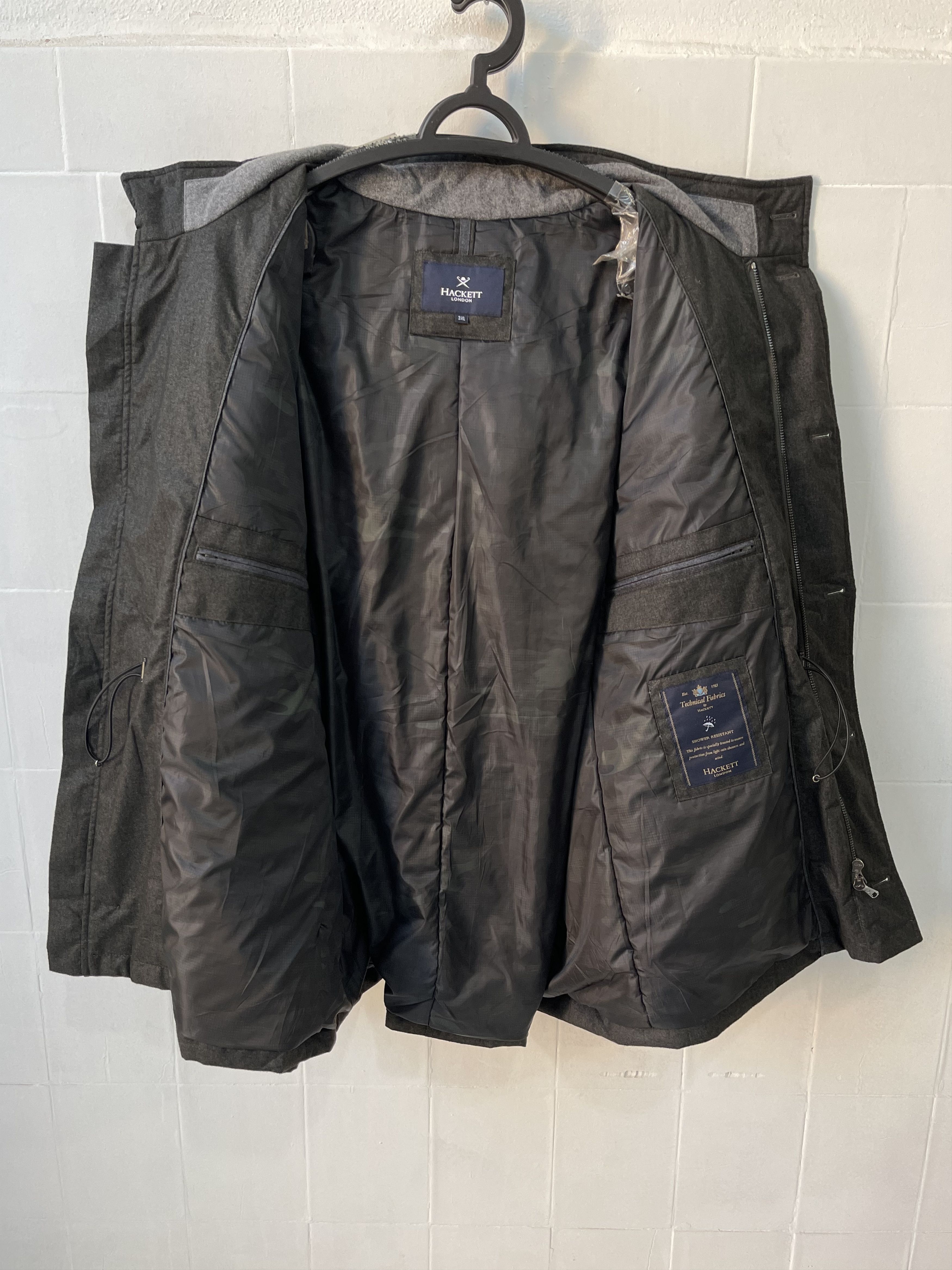 Hackett Hackett london parka hooded jacket puffer military Size US XXL / EU 58 / 5 - 11 Thumbnail