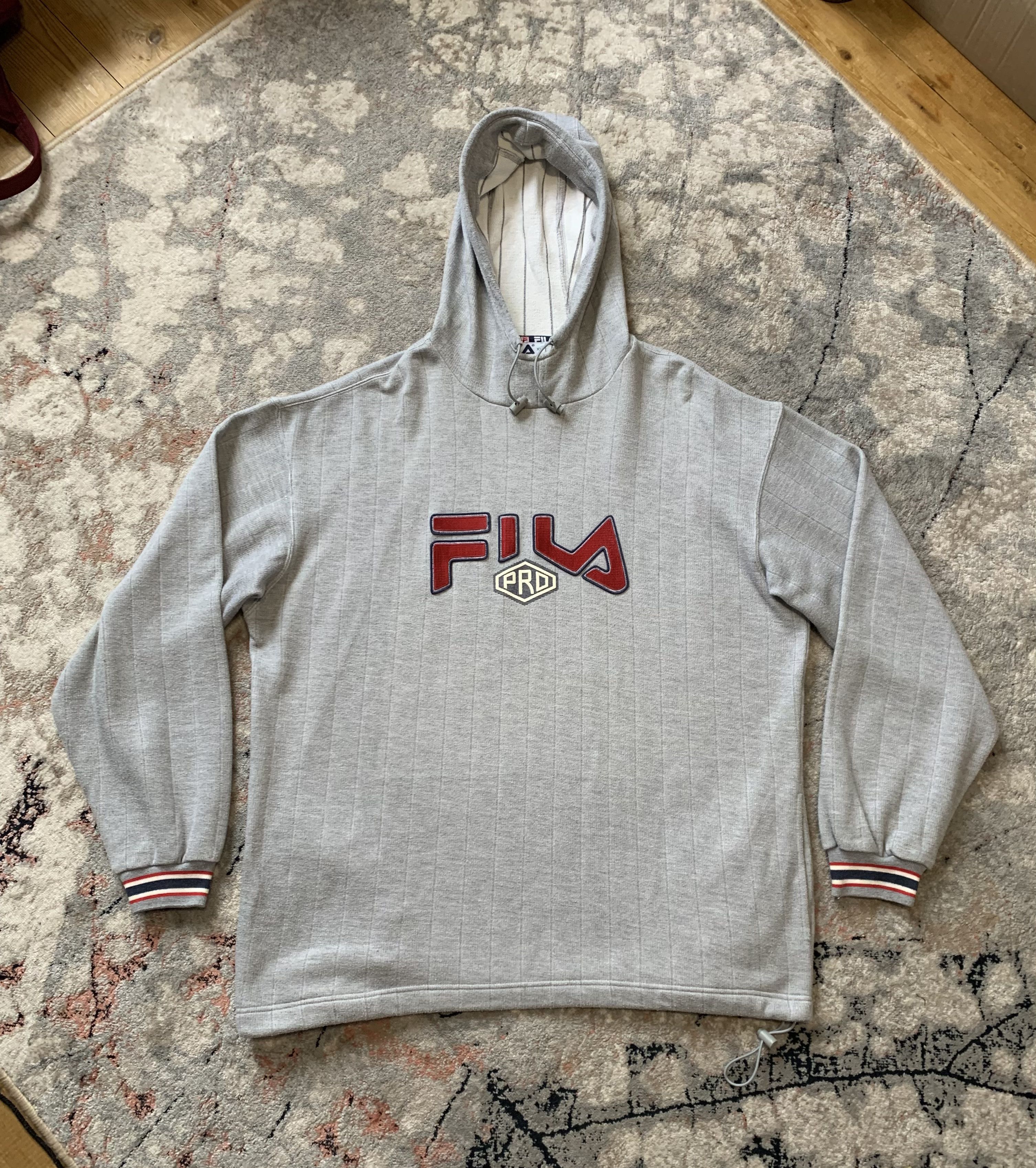 Fila Vintage Fila PRO Hoodie Size US XL / EU 56 / 4 - 1 Thumbnail