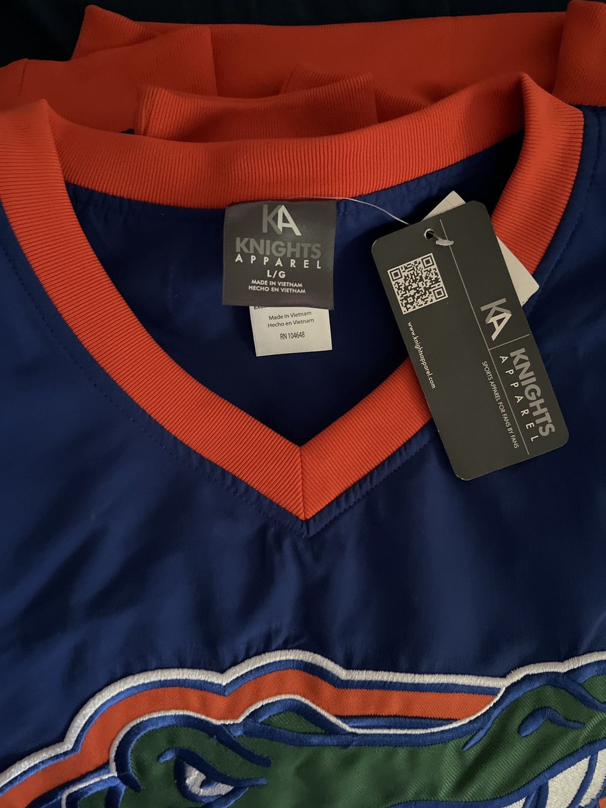 Vintage UF Gators pull over jacket Size US L / EU 52-54 / 3 - 3 Thumbnail