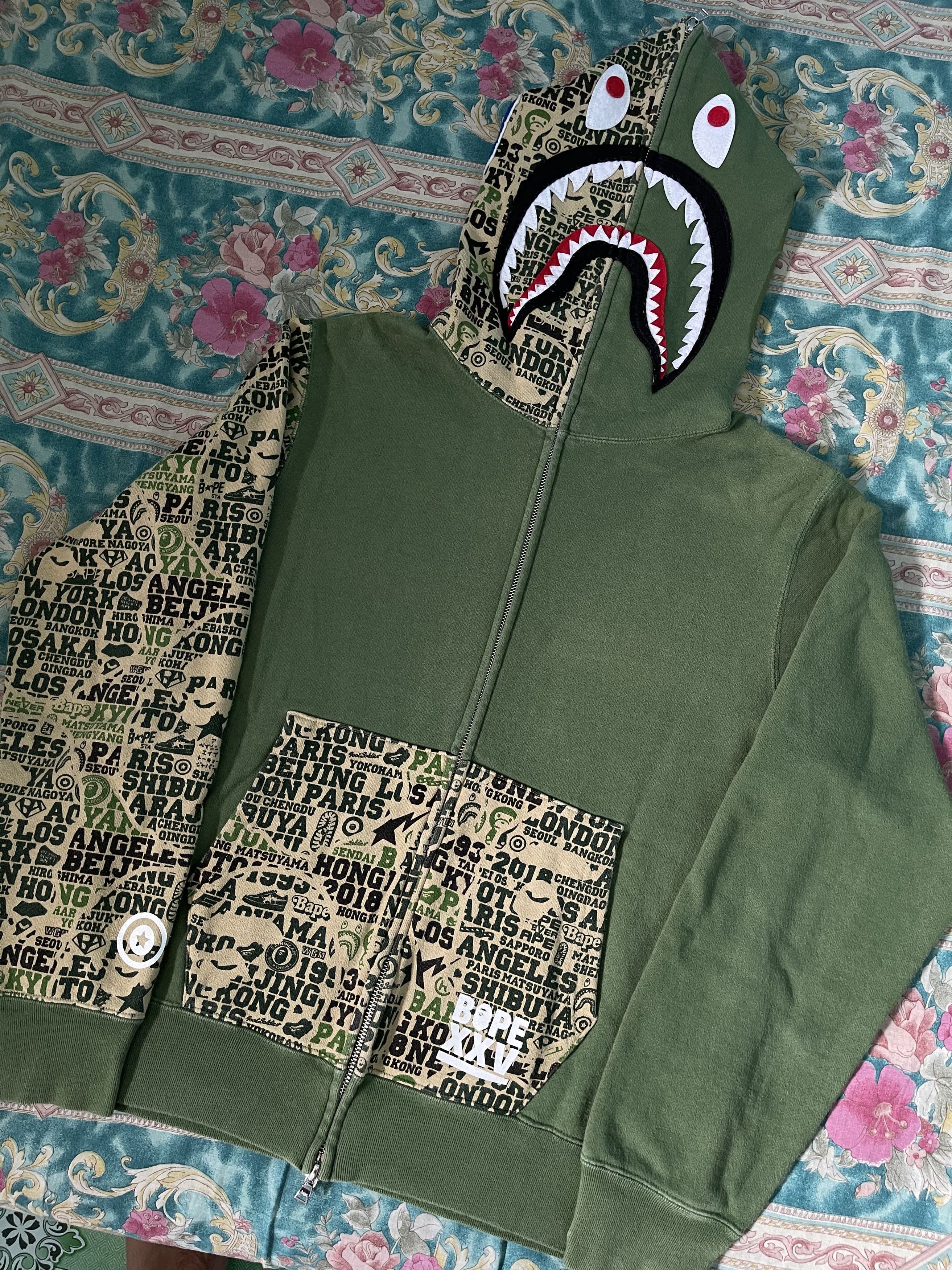 Bape Bape Zip Up Hoodie XXV Size US M / EU 48-50 / 2 - 2 Thumbnail