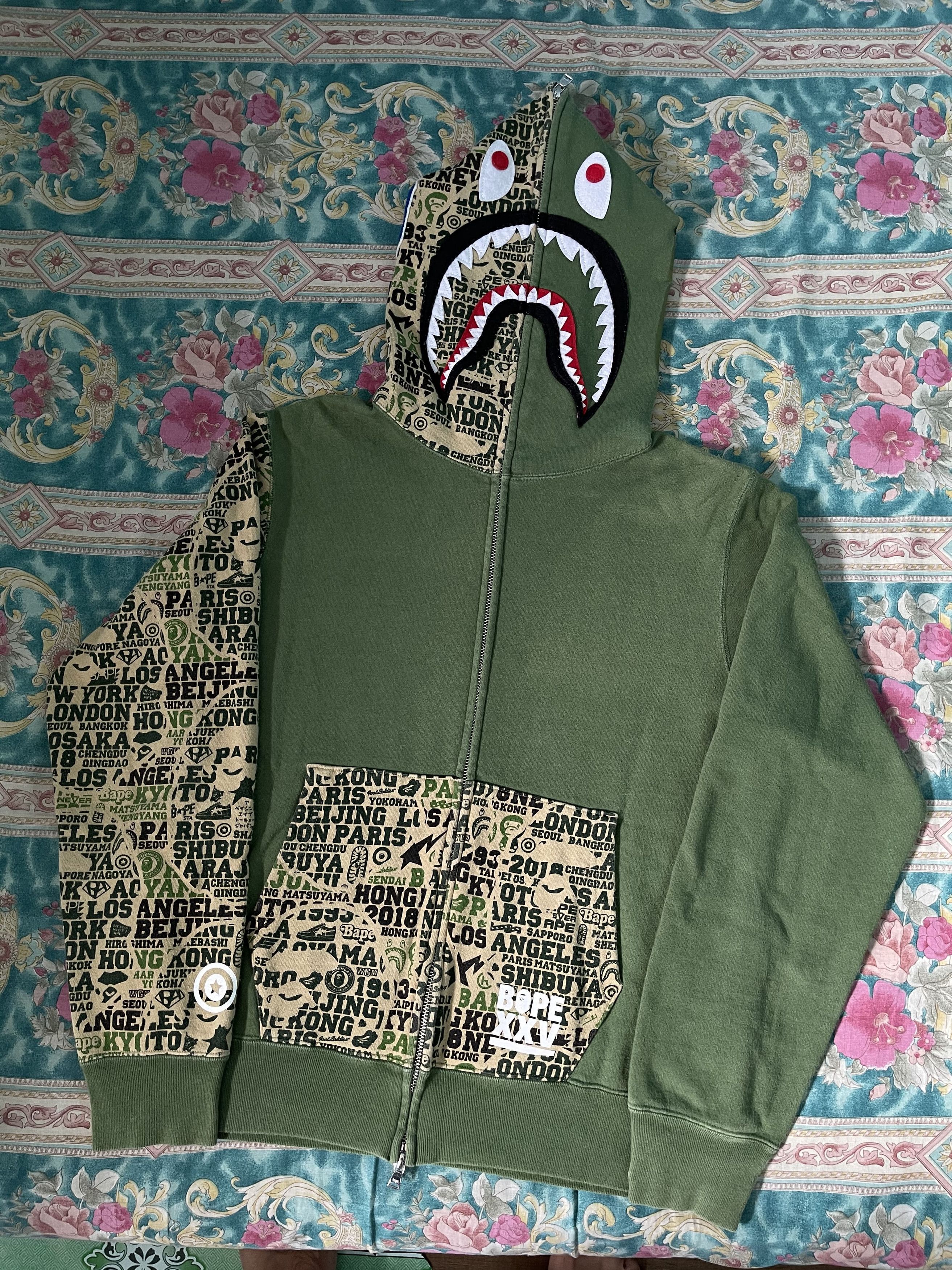 Bape Bape Zip Up Hoodie XXV Size US M / EU 48-50 / 2 - 1 Thumbnail