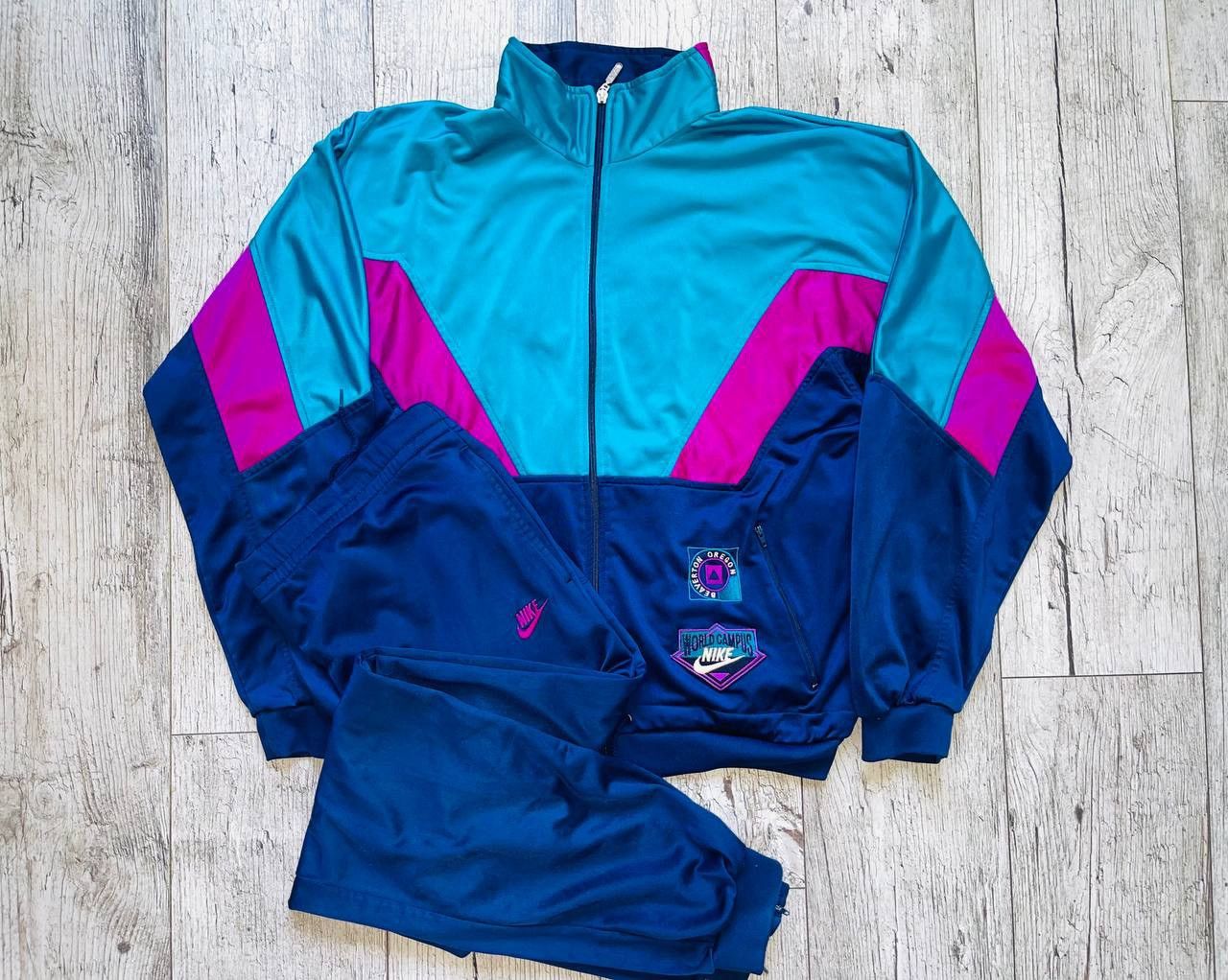 Nike × Vintage 90s Tracksuit M Supreme Tn Stussy Jordan Challenge Court ACG Size US 32 / EU 48 - 3 Thumbnail
