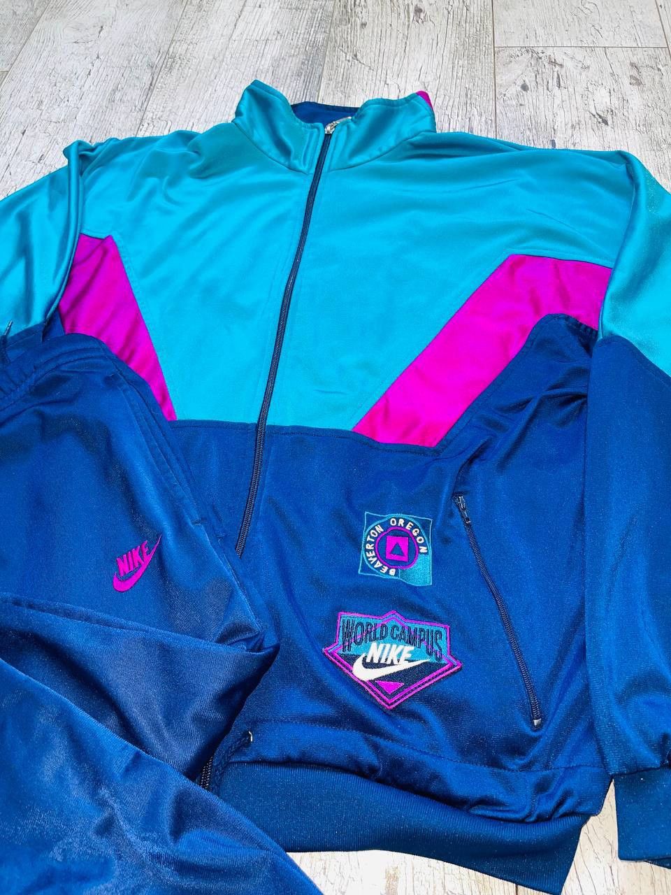 Nike × Vintage 90s Tracksuit M Supreme Tn Stussy Jordan Challenge Court ACG Size US 32 / EU 48 - 4 Thumbnail