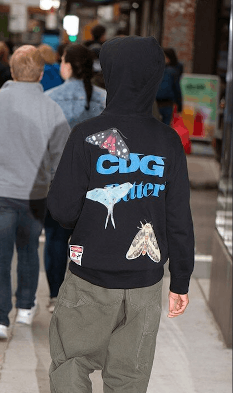 CDG by Comme des Garcons CDG x Better Butterfly Hoodie Size US S / EU 44-46 / 1 - 9 Thumbnail