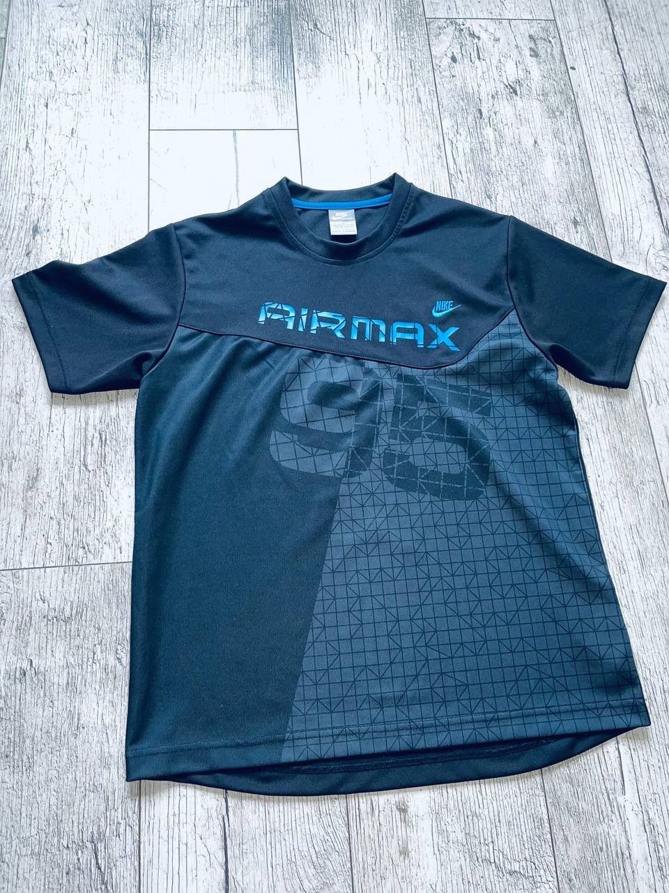 Nike Air Nikelab Swoosh Tee Blue NikeLab Air Max95 M Stussy