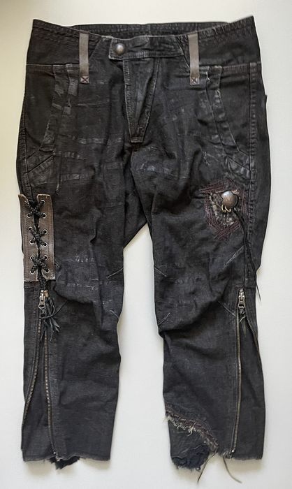 Japanese Brand 14th Addiction Cropped Jeans | Grailed