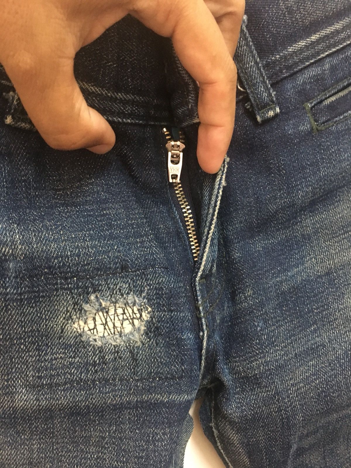 Neighborhood Neighborhood Denim Savage H2Narrow 2002 Model Skinny Size US 31 - 5 Thumbnail