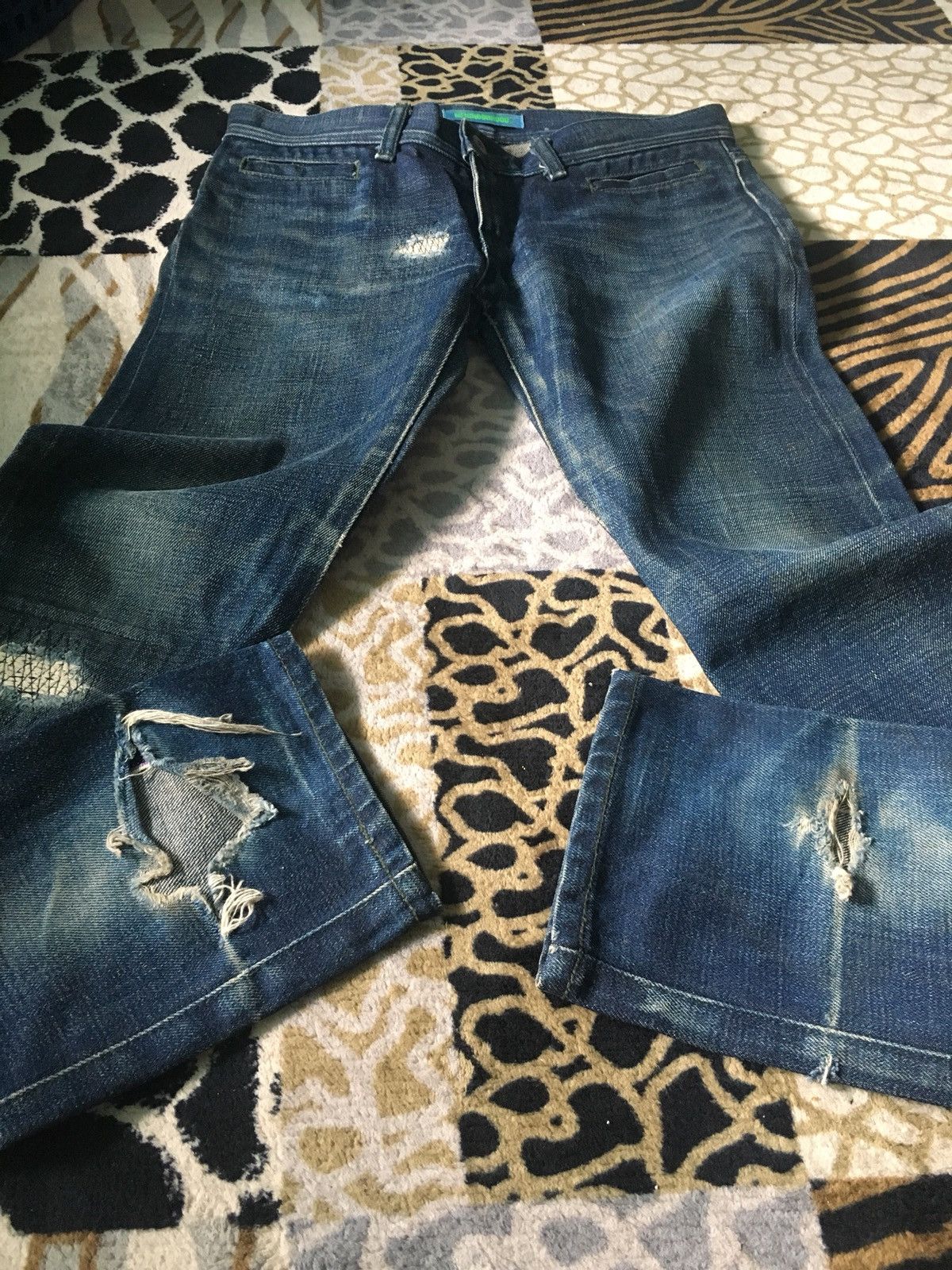 Neighborhood Neighborhood Denim Savage H2Narrow 2002 Model Skinny Size US 31 - 11 Thumbnail