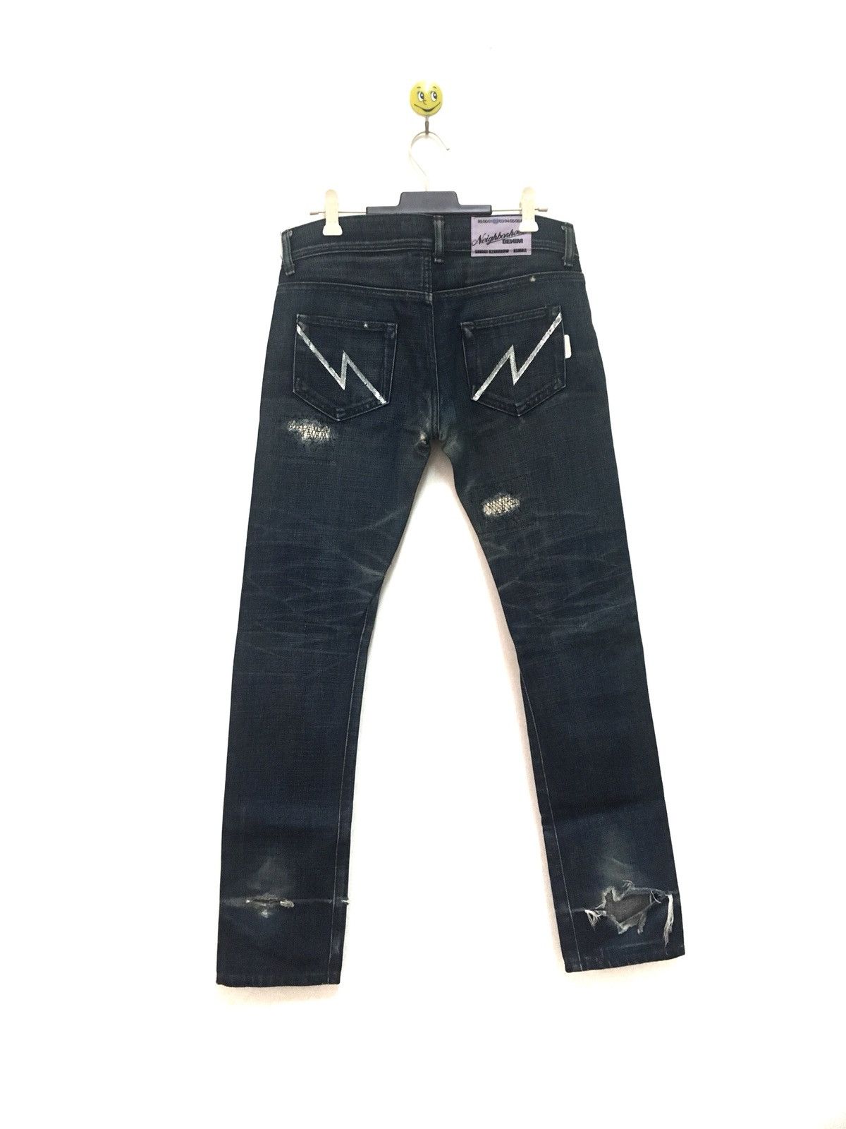 Neighborhood Neighborhood Denim Savage H2Narrow 2002 Model Skinny Size US 31 - 1 Thumbnail