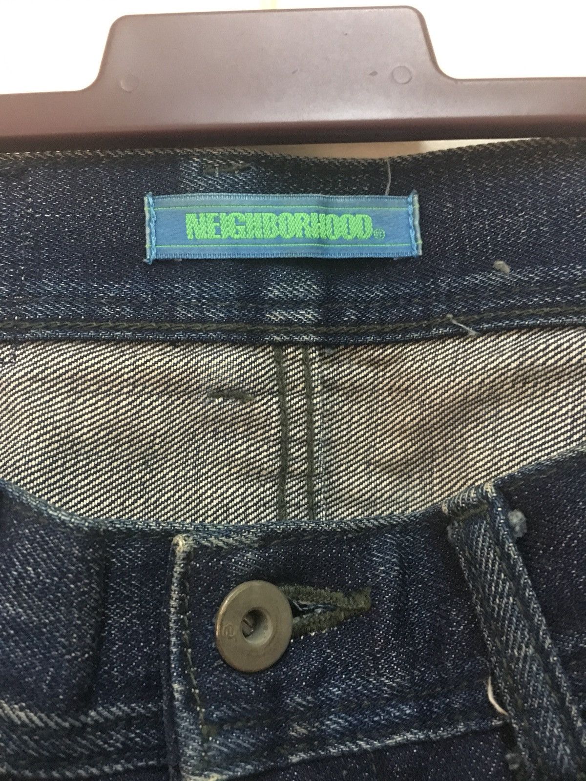 Neighborhood Neighborhood Denim Savage H2Narrow 2002 Model Skinny Size US 31 - 4 Thumbnail