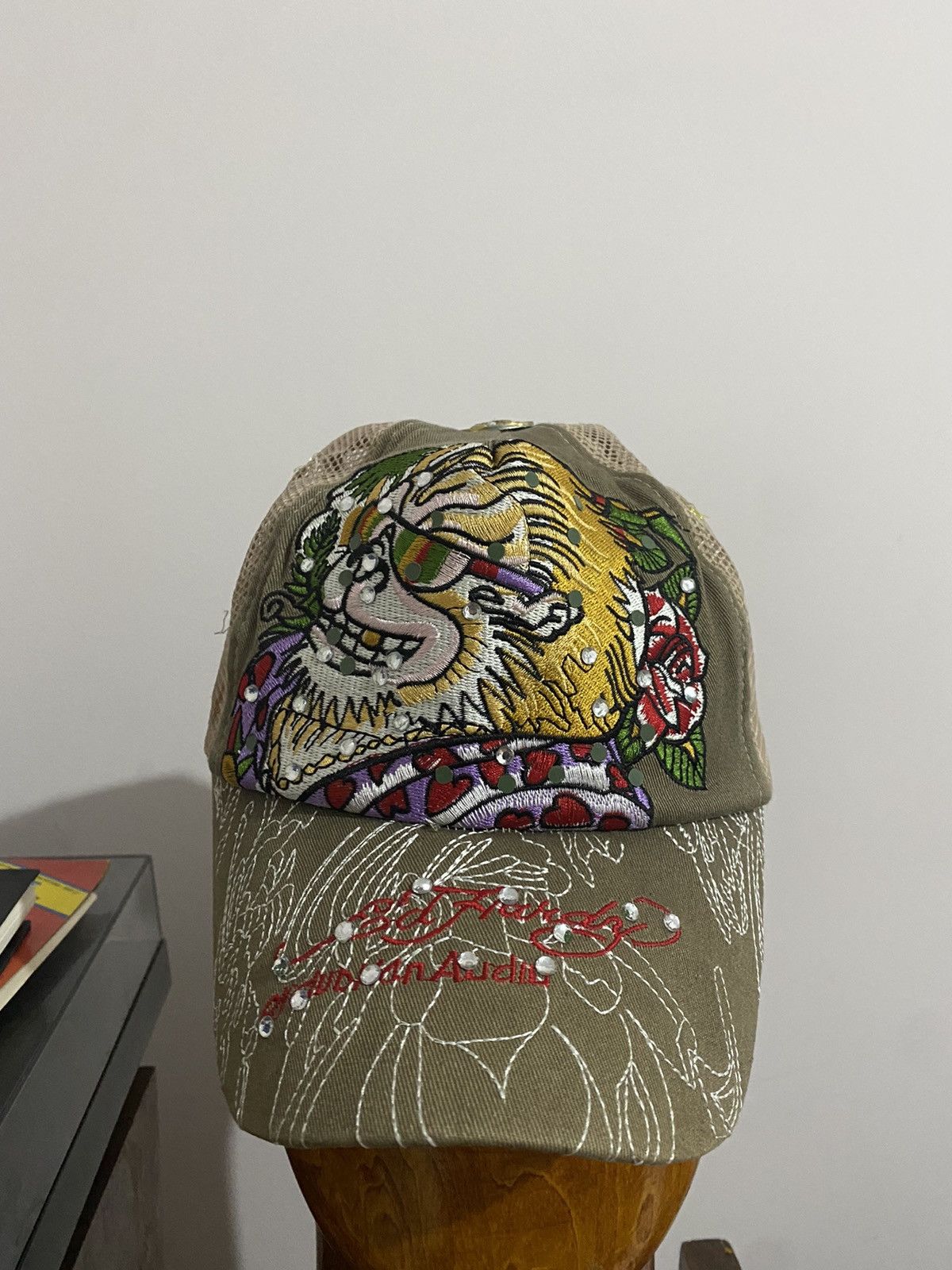 Ed Hardy × Vintage Ed Hardy Trucker Hat | Grailed