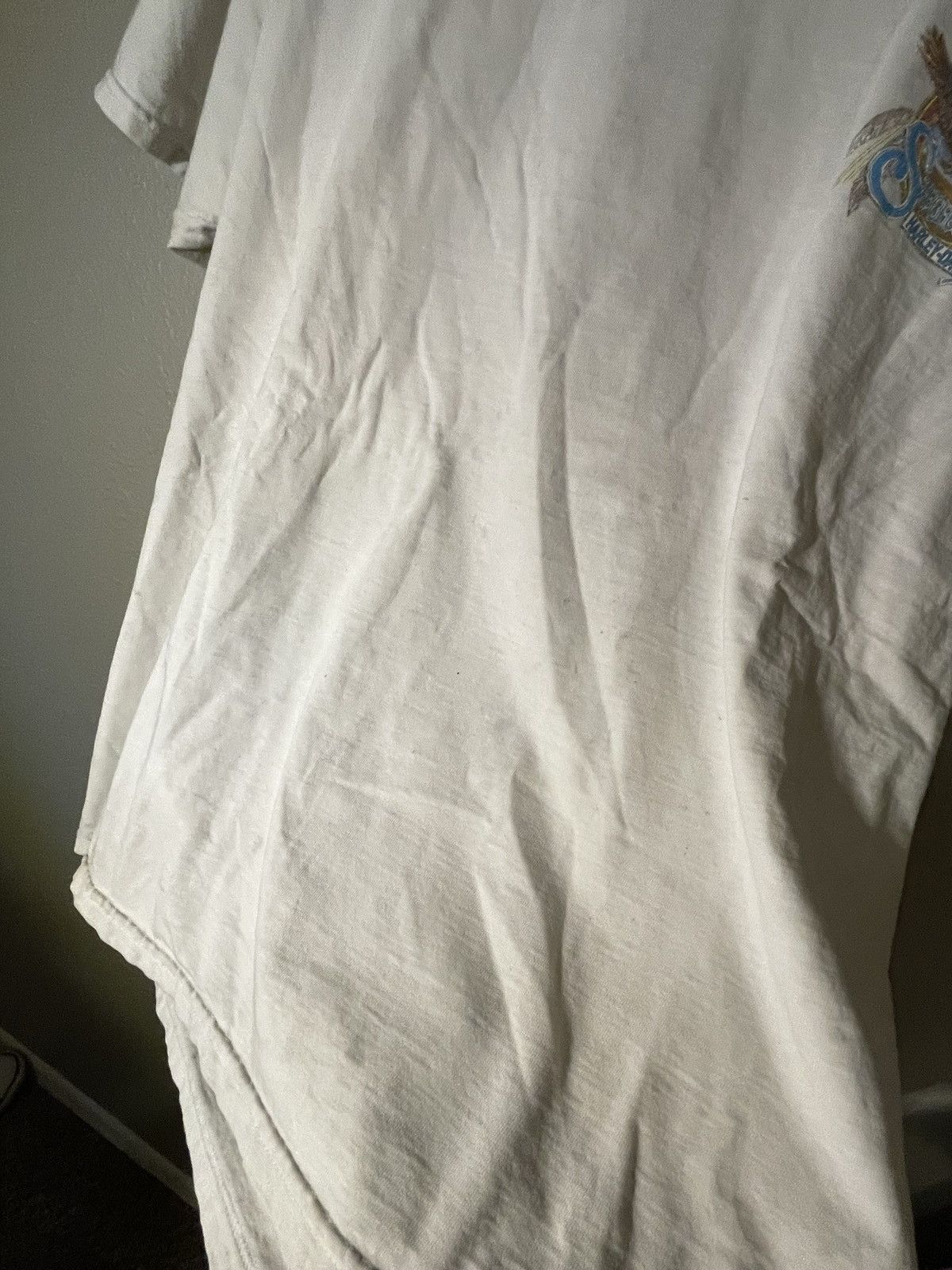 Harley Davidson Vintage 2002 Thrashed Santa Fe Harley Davidson tee Size US XL / EU 56 / 4 - 5 Thumbnail