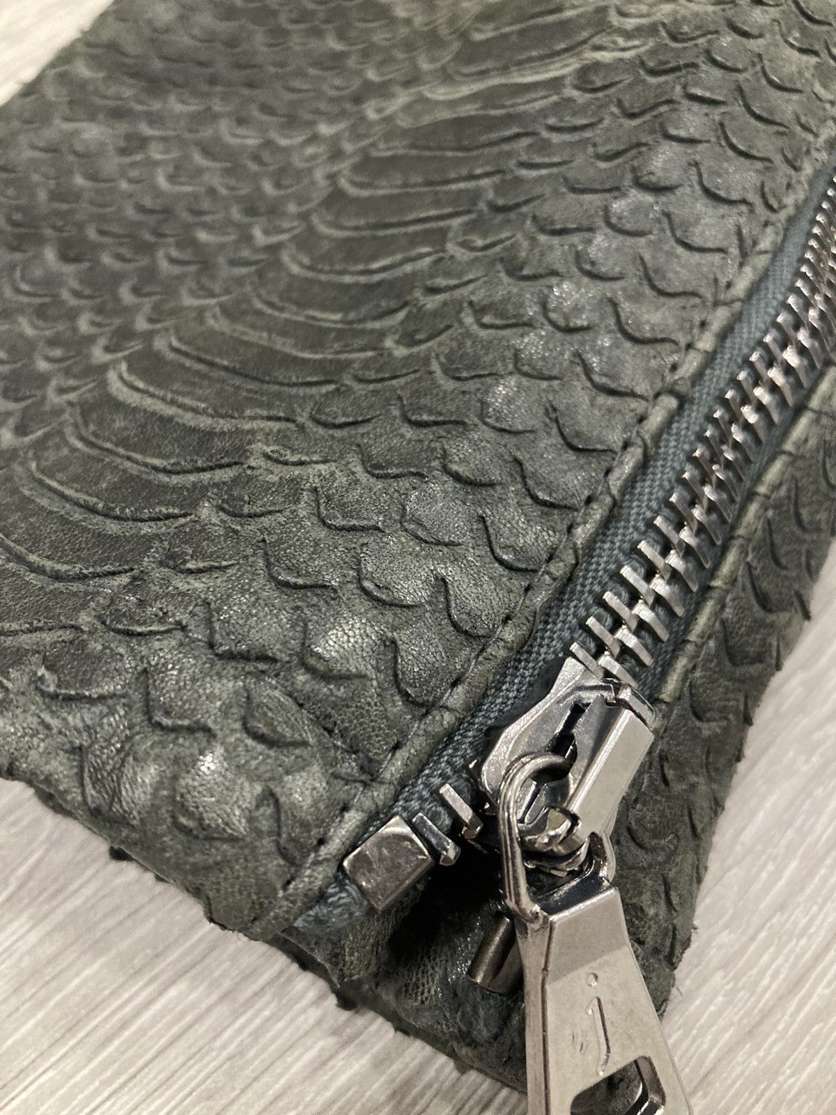 John Varvatos John Varvatos snakeskin embossed leather Jacket Size US L / EU 52-54 / 3 - 13 Thumbnail