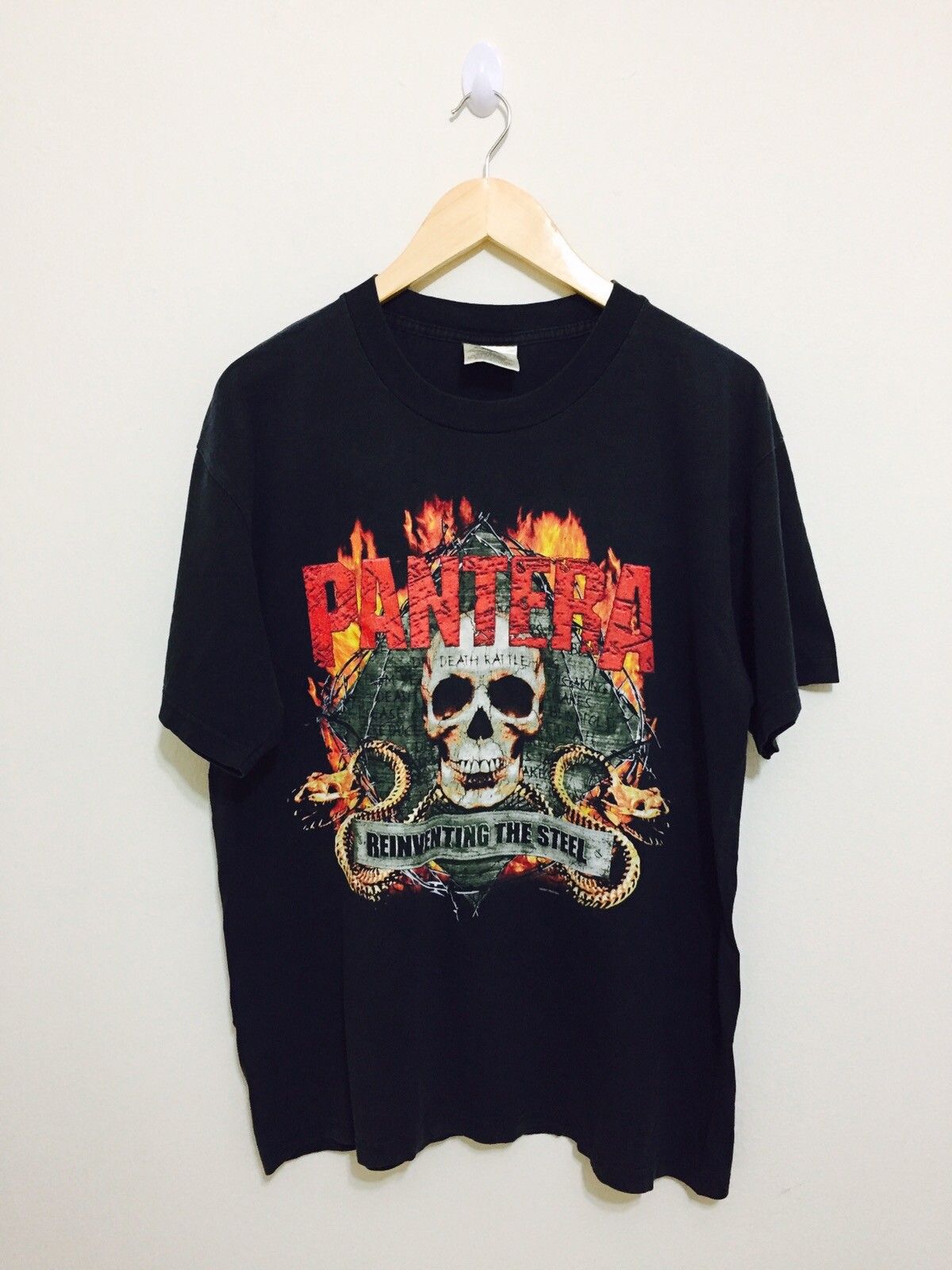 Vintage Vintage Pantera Shirt Early 2000s As Worn By Travis Scott | Grailed