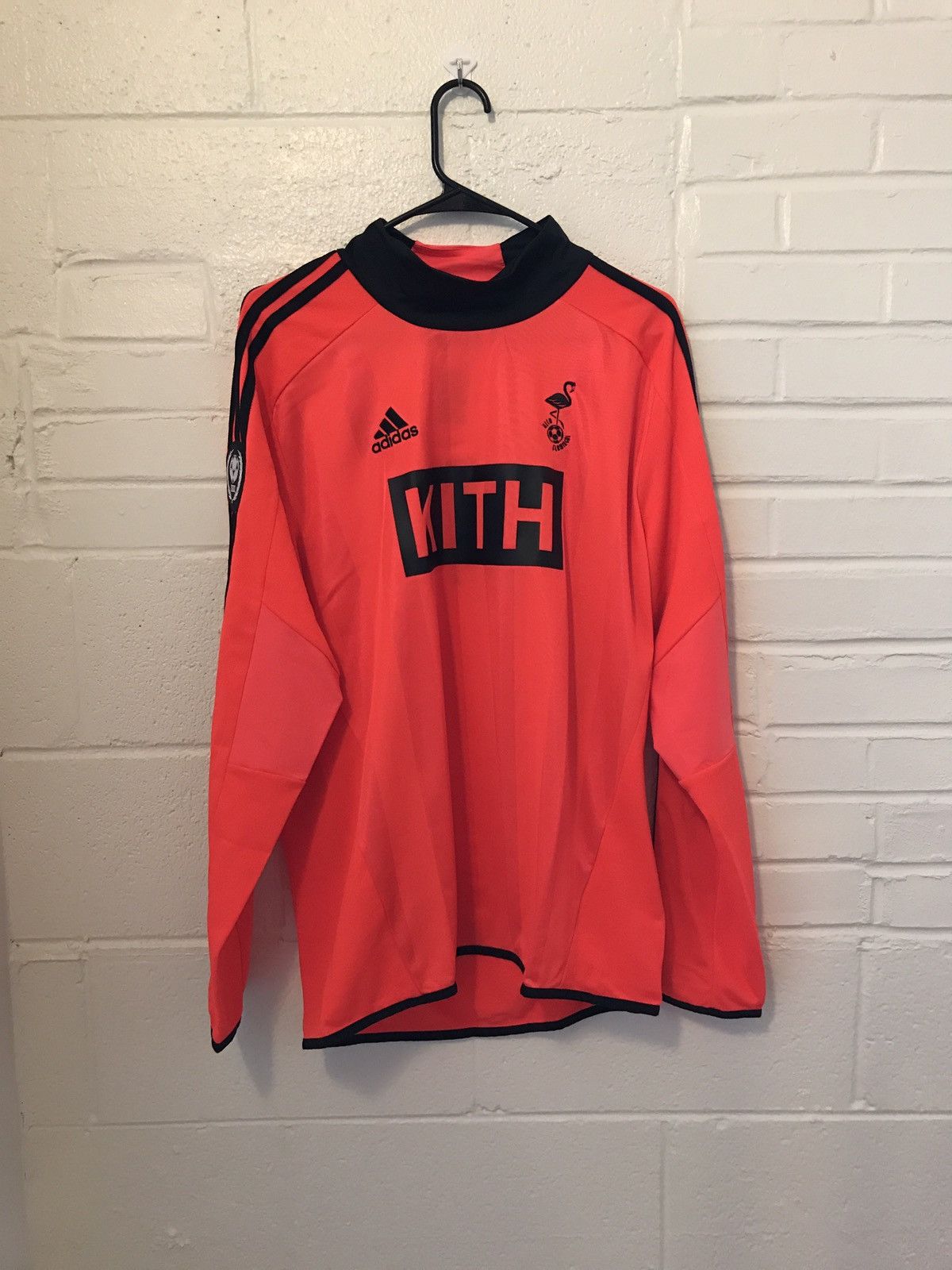 Adidas Kith Adidas x Kith Flamingo Goalie Jersey Grailed