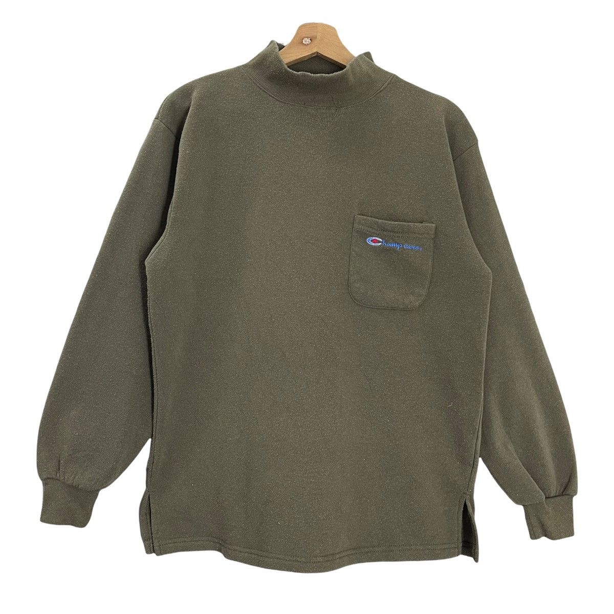 Champion Vintage 90’s Champion Euro Crewneck Longsleeve Size M Size US M / EU 48-50 / 2 - 1 Thumbnail