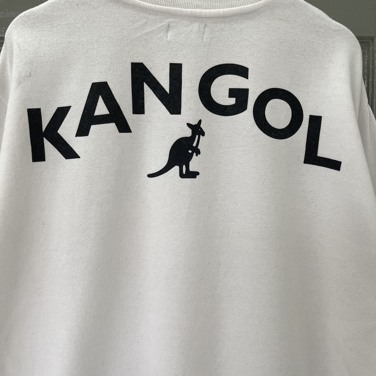 Japanese Brand Kangol Big Back Logo Printed Crewneck Sweatshirt Size M Size US L / EU 52-54 / 3 - 5 Thumbnail