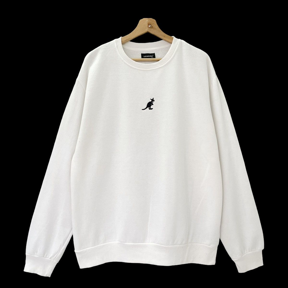 Japanese Brand Kangol Big Back Logo Printed Crewneck Sweatshirt Size M Size US L / EU 52-54 / 3 - 6 Thumbnail