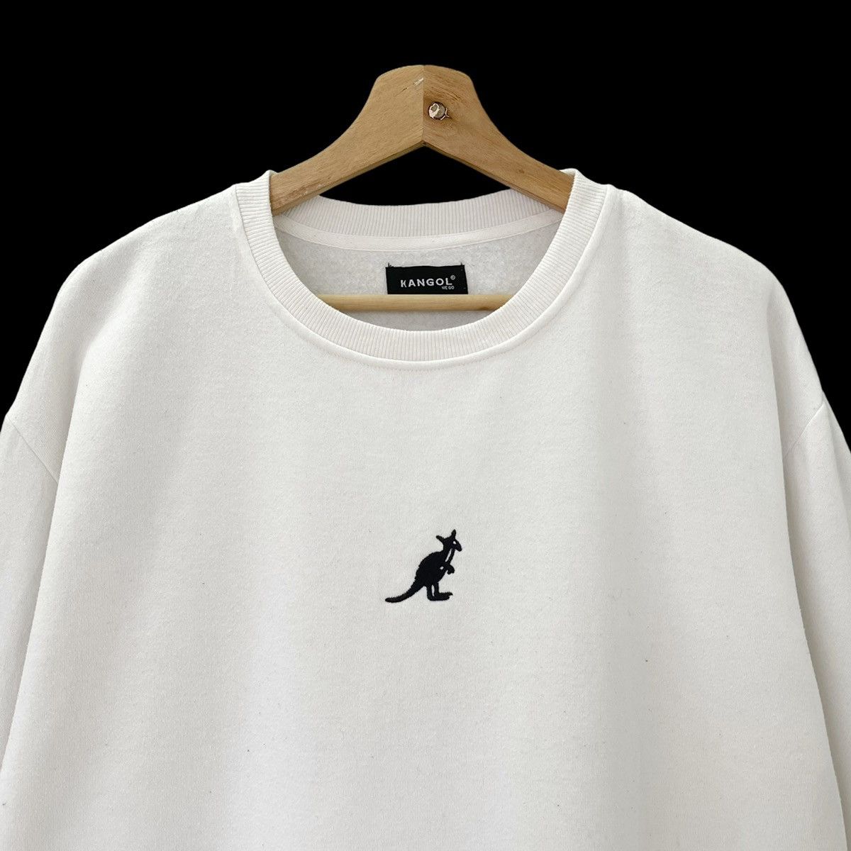 Japanese Brand Kangol Big Back Logo Printed Crewneck Sweatshirt Size M Size US L / EU 52-54 / 3 - 7 Thumbnail