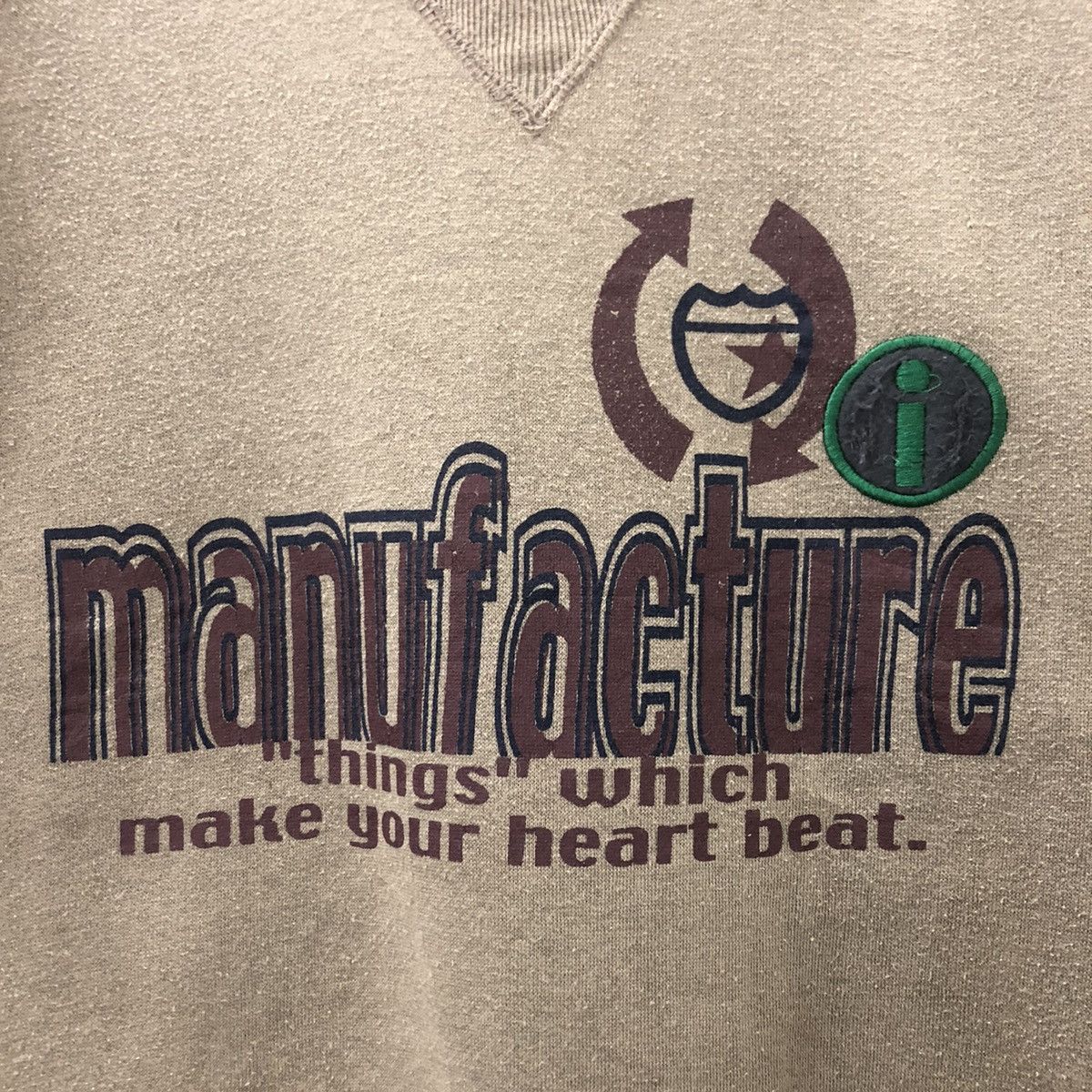 Japanese Brand Manufacture Crewneck Sweatshirt Size L Size US L / EU 52-54 / 3 - 5 Thumbnail