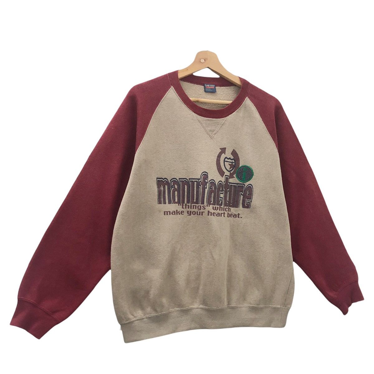 Japanese Brand Manufacture Crewneck Sweatshirt Size L Size US L / EU 52-54 / 3 - 2 Thumbnail