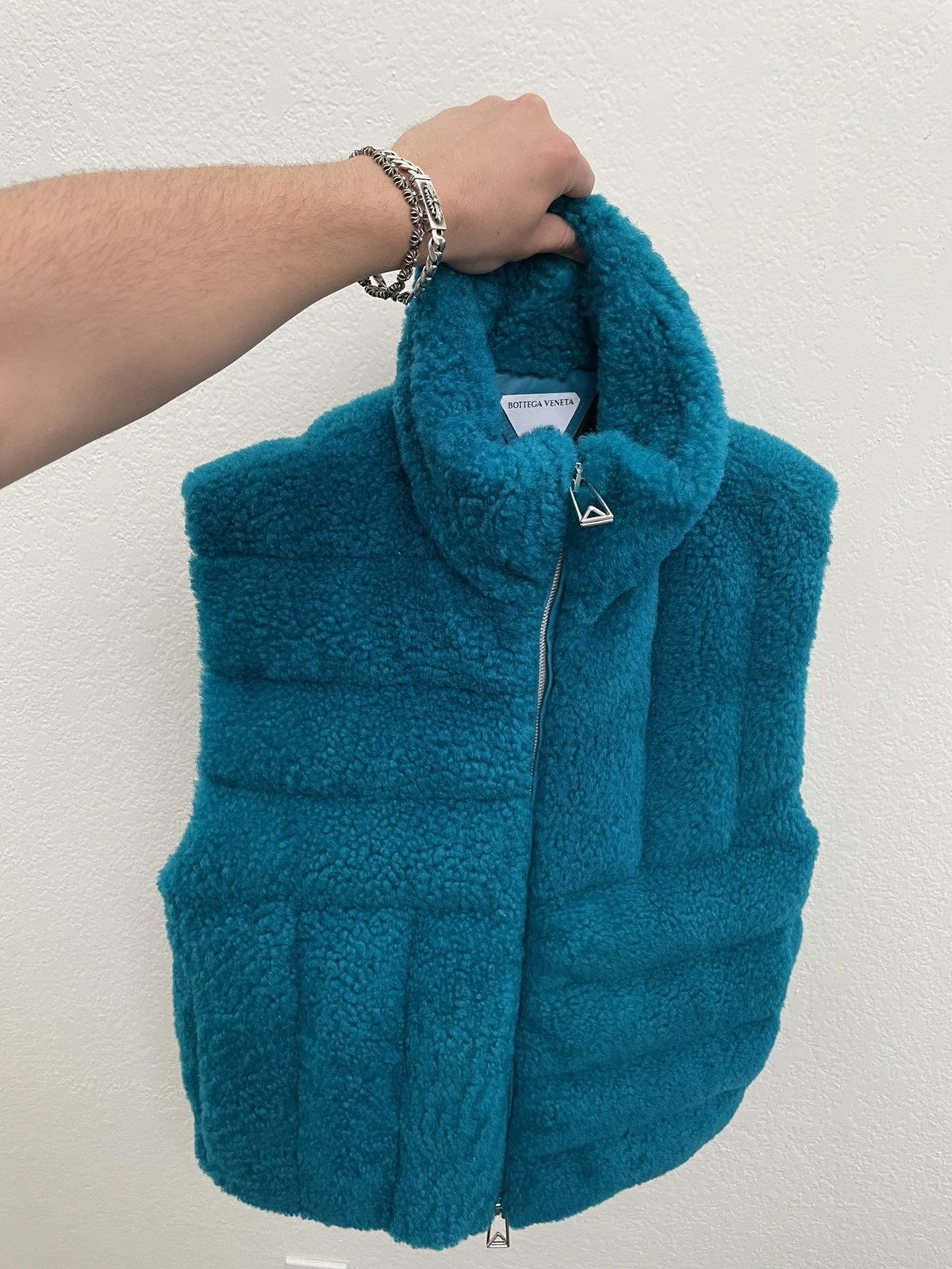 Bottega Veneta Bottega Veneta shearling zip vest Medium Size US M / EU 48-50 / 2 - 1 Thumbnail