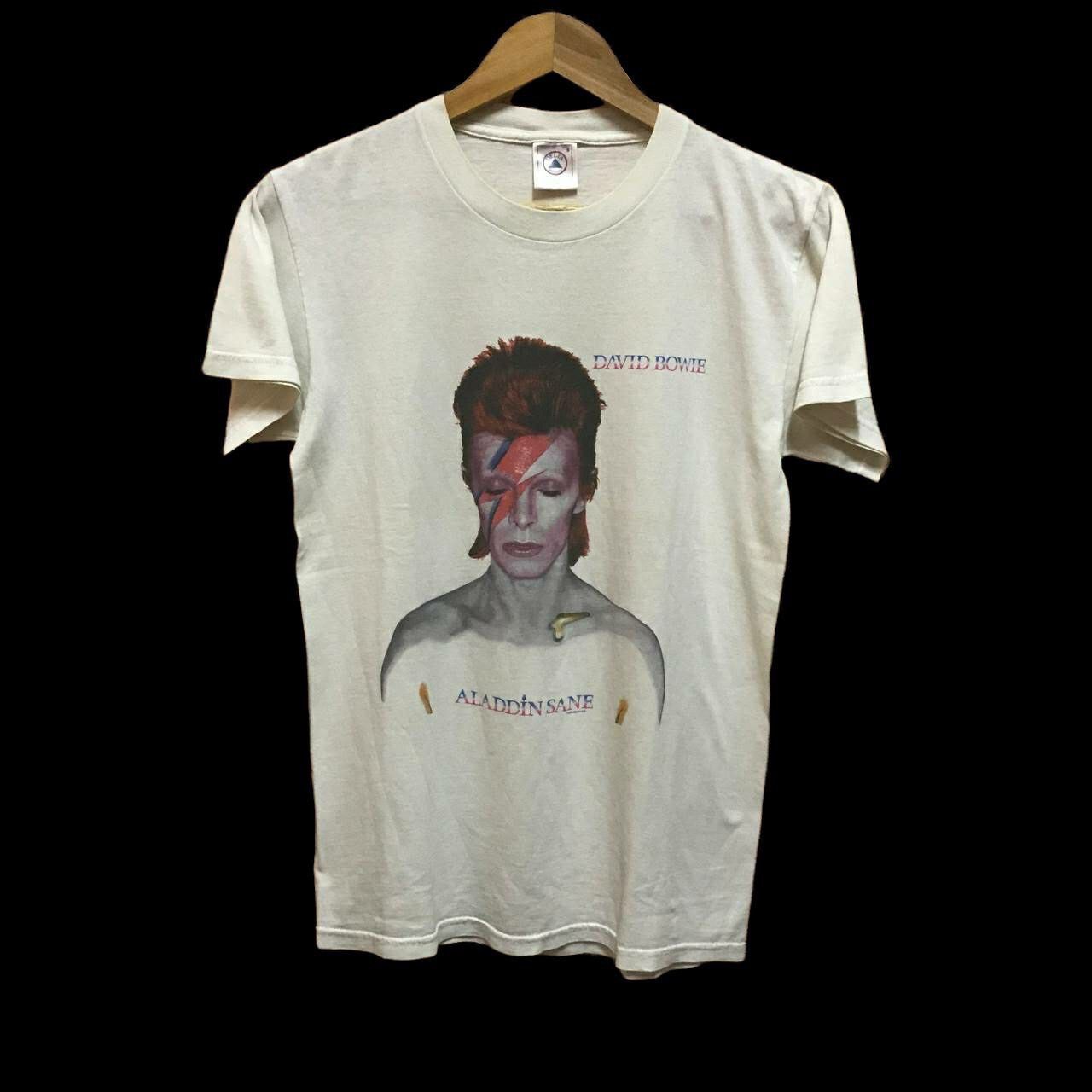 Band Tees × Vintage Vintage 1998 David Bowie Aladdin Sane T Shirt Size US S / EU 44-46 / 1 - 1 Thumbnail