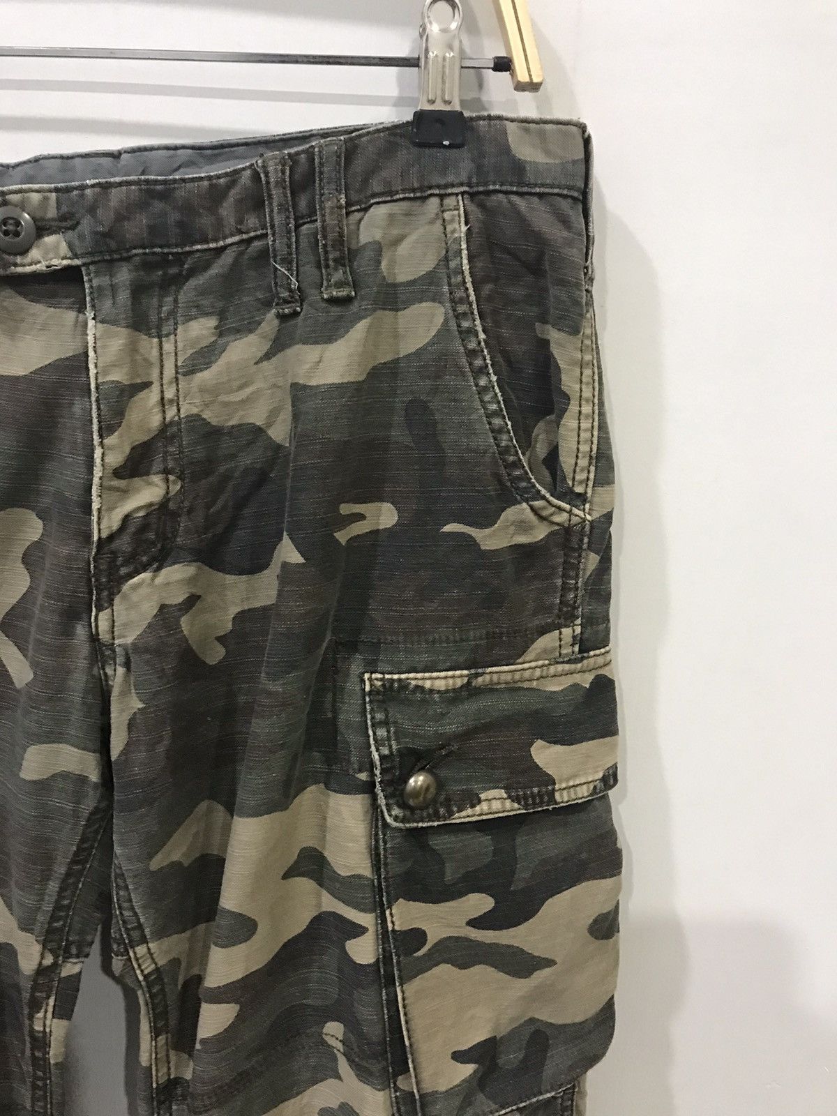 Japanese Brand × Seditionaries PURPLE&YELLOW Japan Vujade Punk Design Zipper Leg Cargo Pant Size US 32 / EU 48 - 3 Thumbnail
