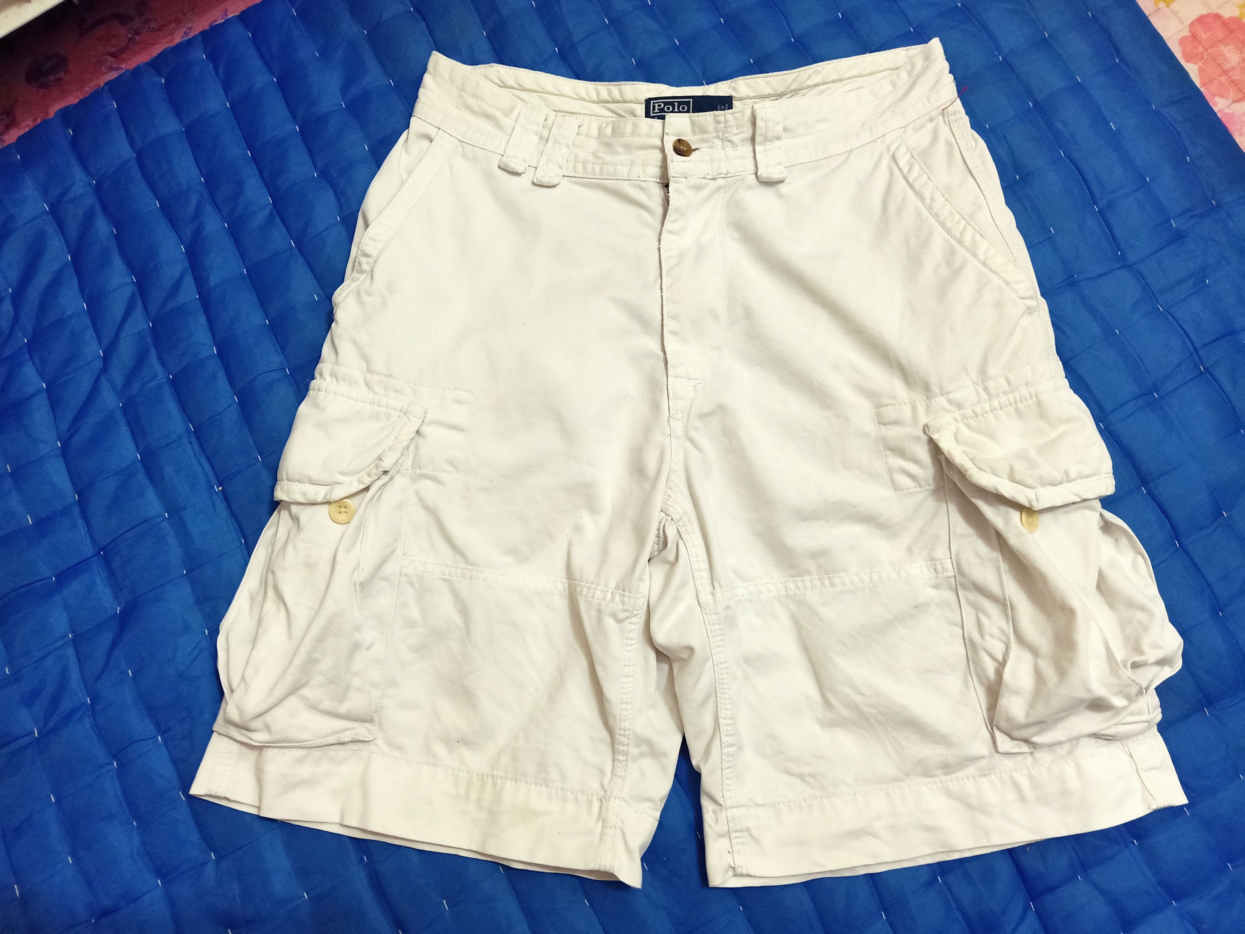 Polo Ralph Lauren Vintage Polo Ralph Lauren Cargo Shorts Size US 31 - 1 Thumbnail