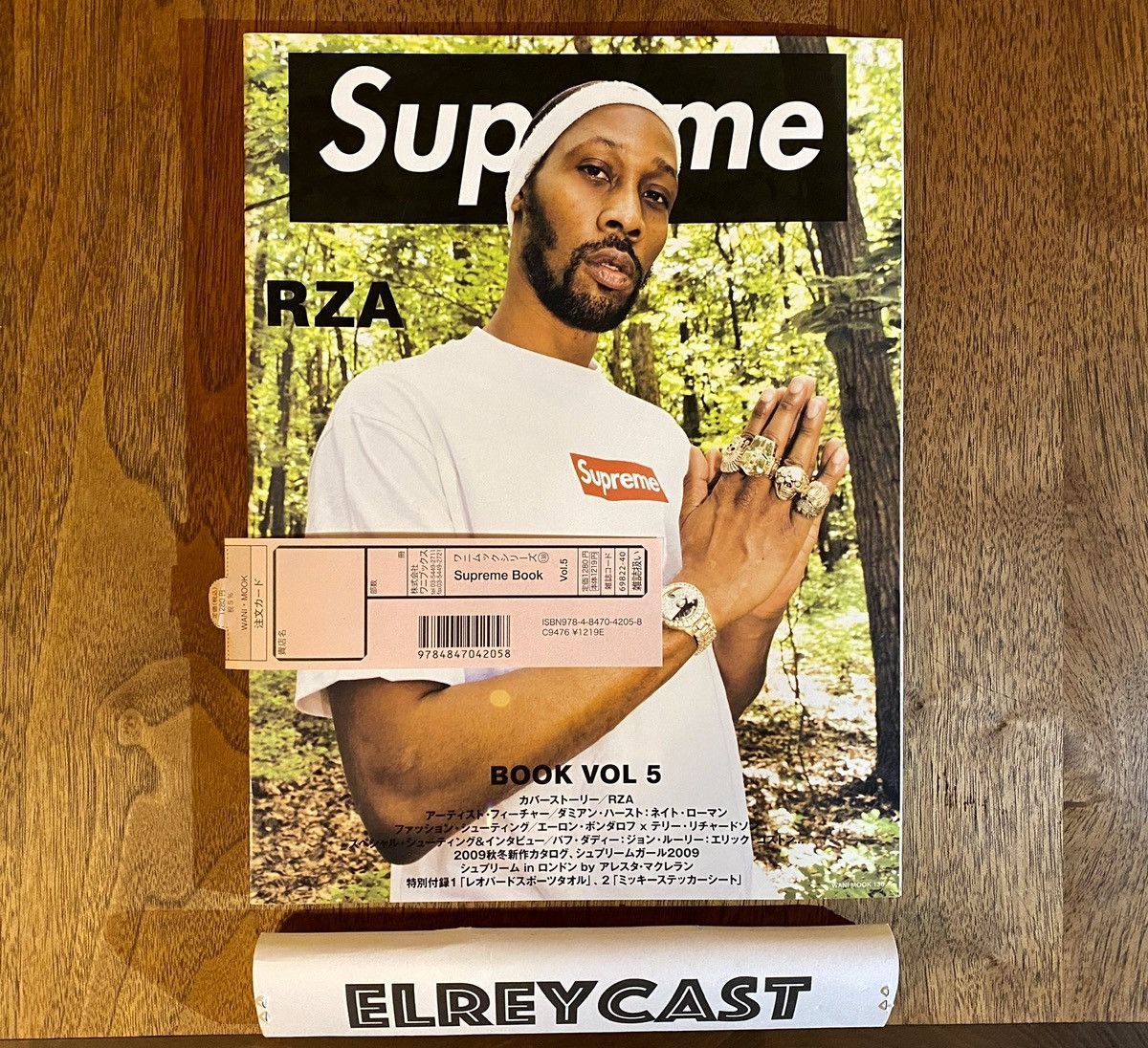 Supreme BOOK VOL 5 RZA ステッカー付き Supreme Book Vol 5: Aaron Bondaroff, Aaron Bondaroff