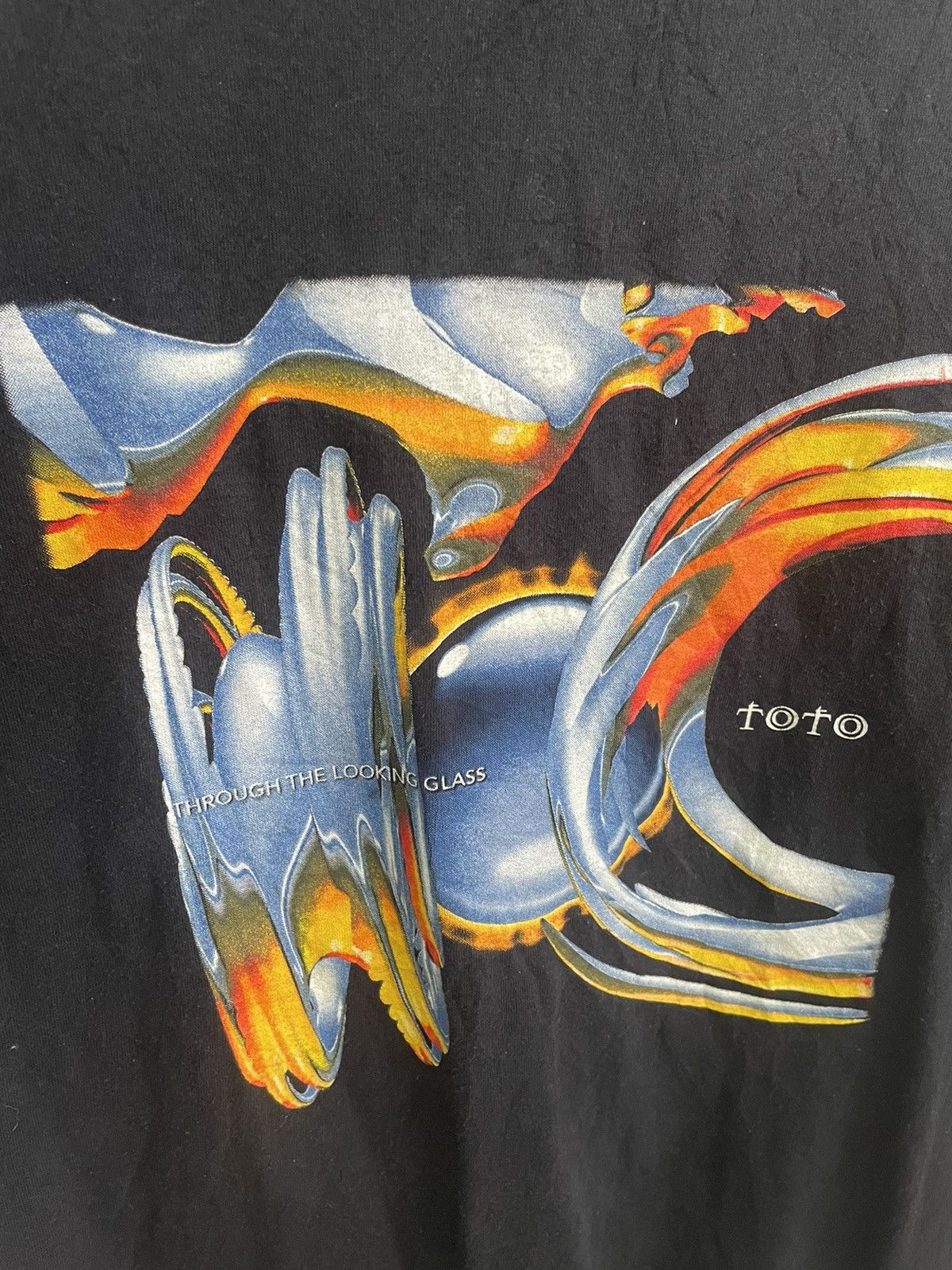 Band Tees × Vintage Vintage Toto Through The Looking Glass Band Tee Size US L / EU 52-54 / 3 - 2 Thumbnail