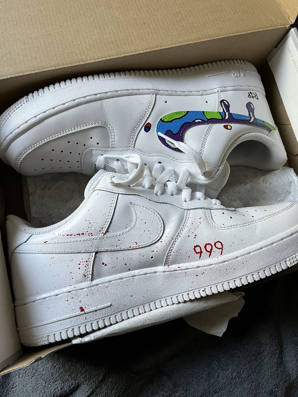 custom nike air force 1 juice wrld