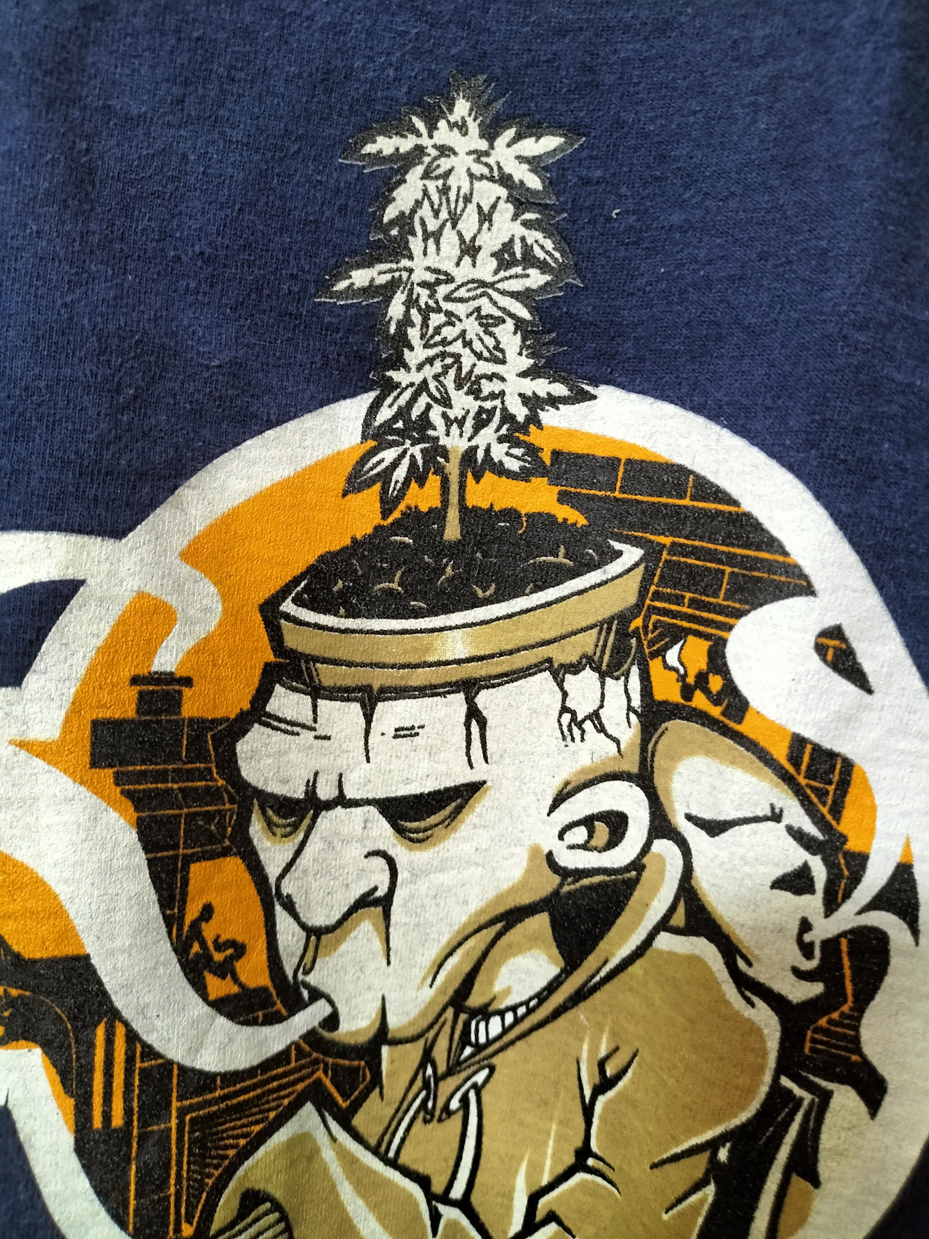 Vintage 90s No Boundaries Smoke Weed Street fashion Size US XXL / EU 58 / 5 - 5 Thumbnail