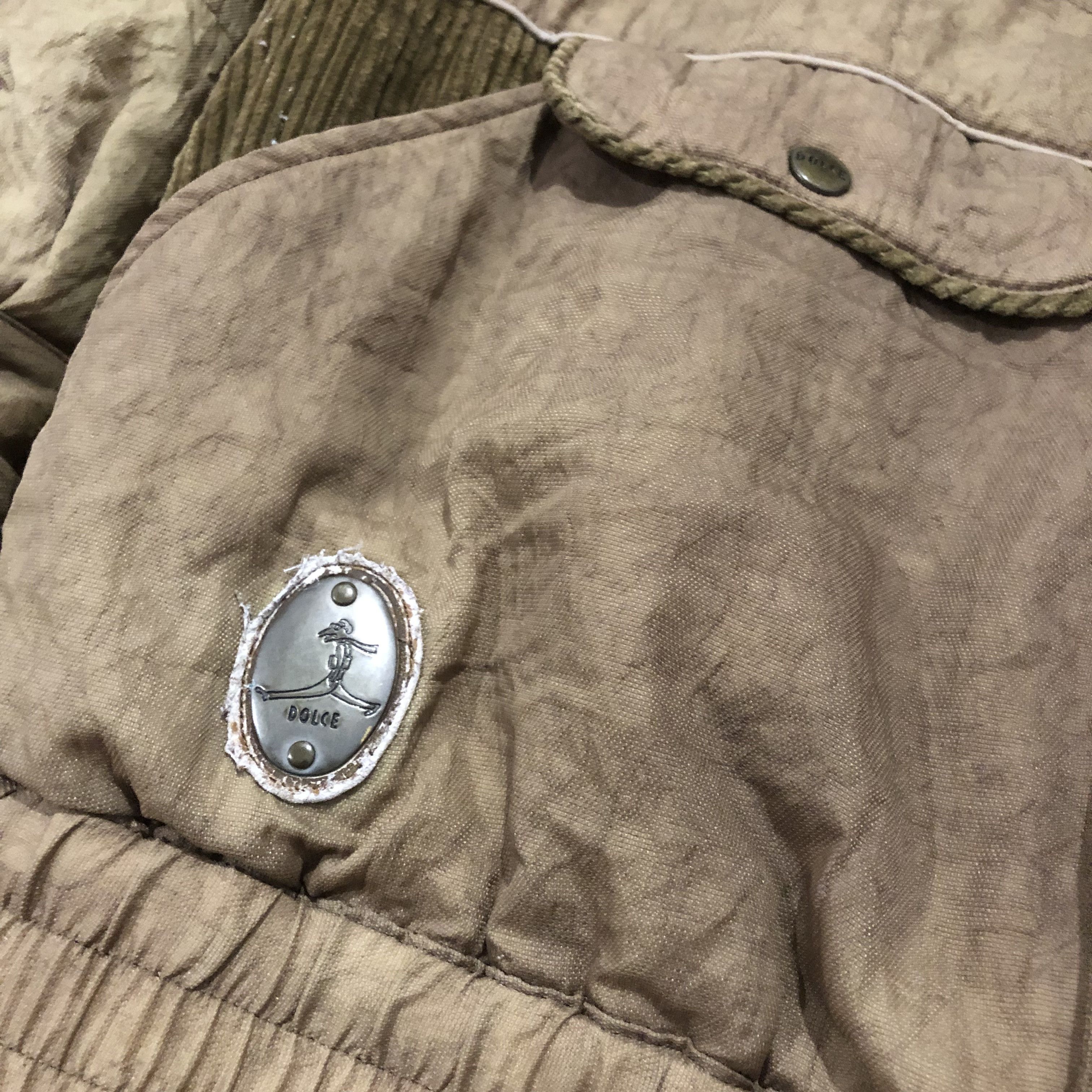 Japanese Brand × Vintage Vintage Dolce Bomber Jacket Fur Removable Lining Size US L / EU 52-54 / 3 - 5 Thumbnail