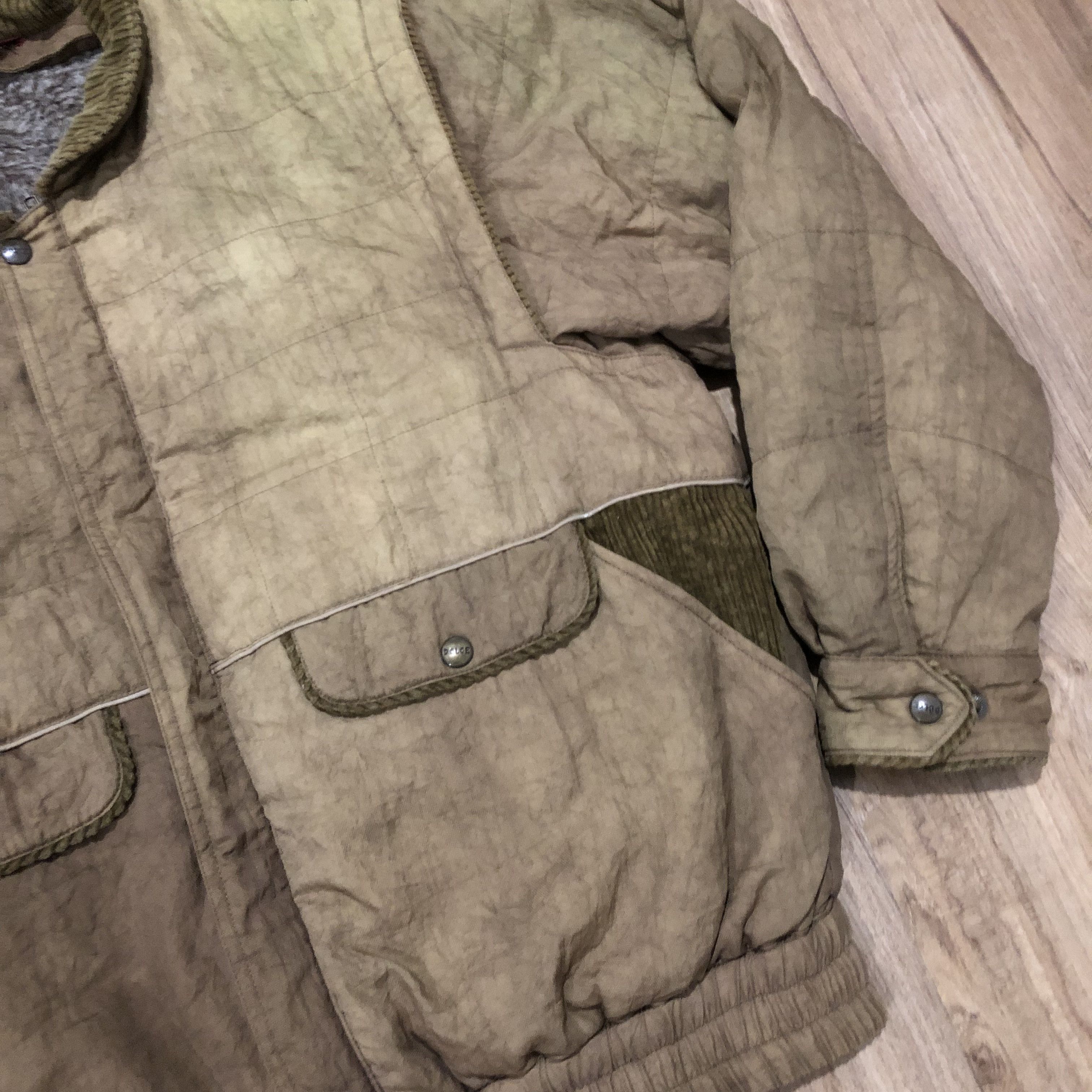 Japanese Brand × Vintage Vintage Dolce Bomber Jacket Fur Removable Lining Size US L / EU 52-54 / 3 - 4 Thumbnail