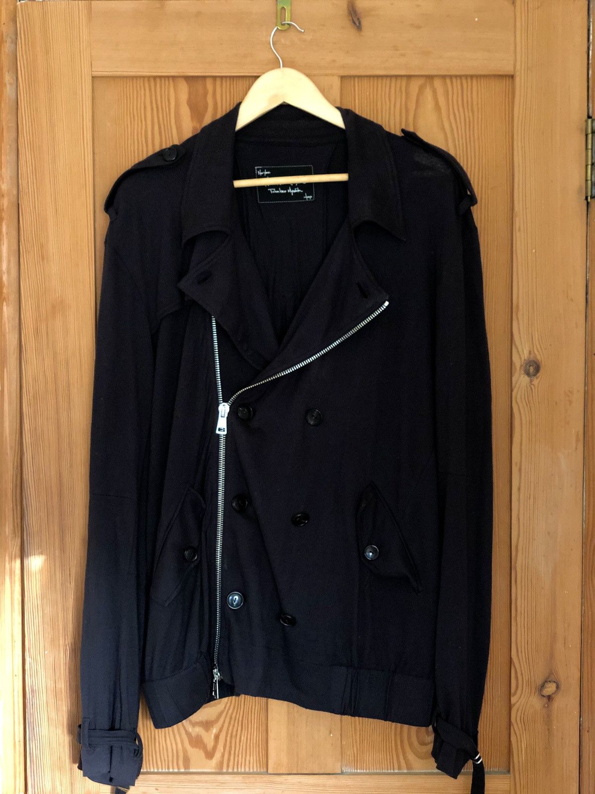 Number (N)ine Number (N)ine S/S 08 ‘Birds’ Riders Jacket | Grailed