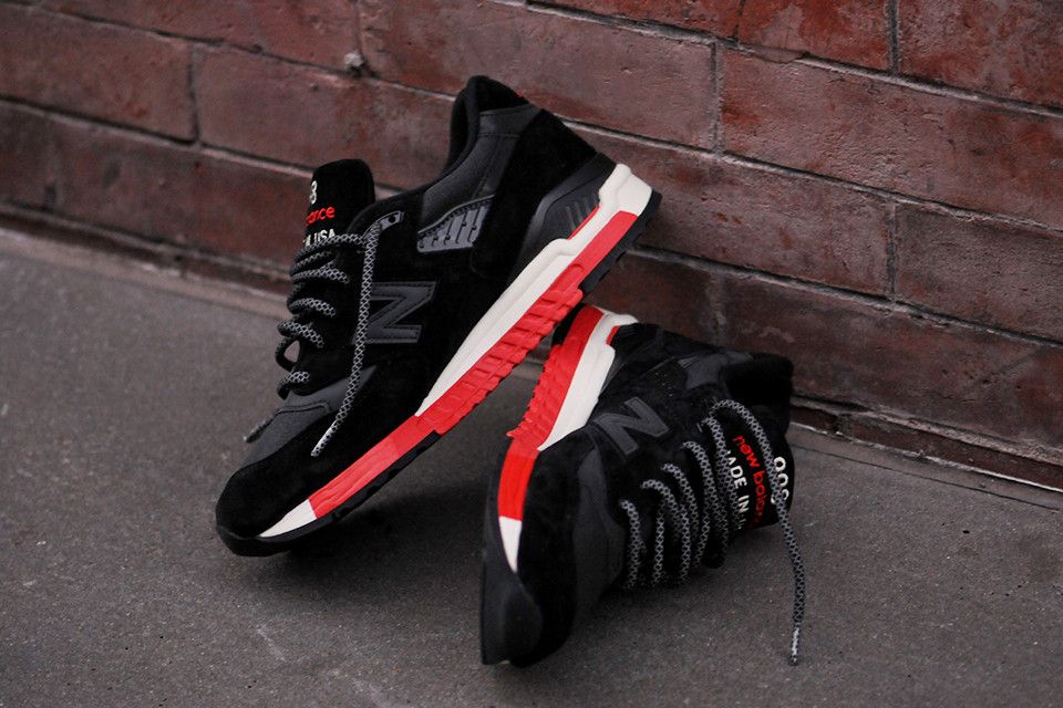 Kith New Balance 998 KithStrike Black Red M998BR Grailed